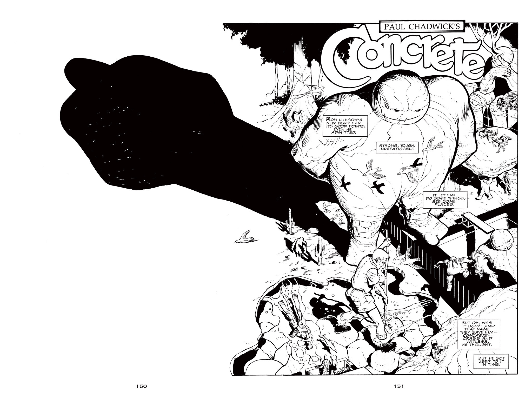 Read online Concrete (2005) comic -  Issue # TPB 4 - 150