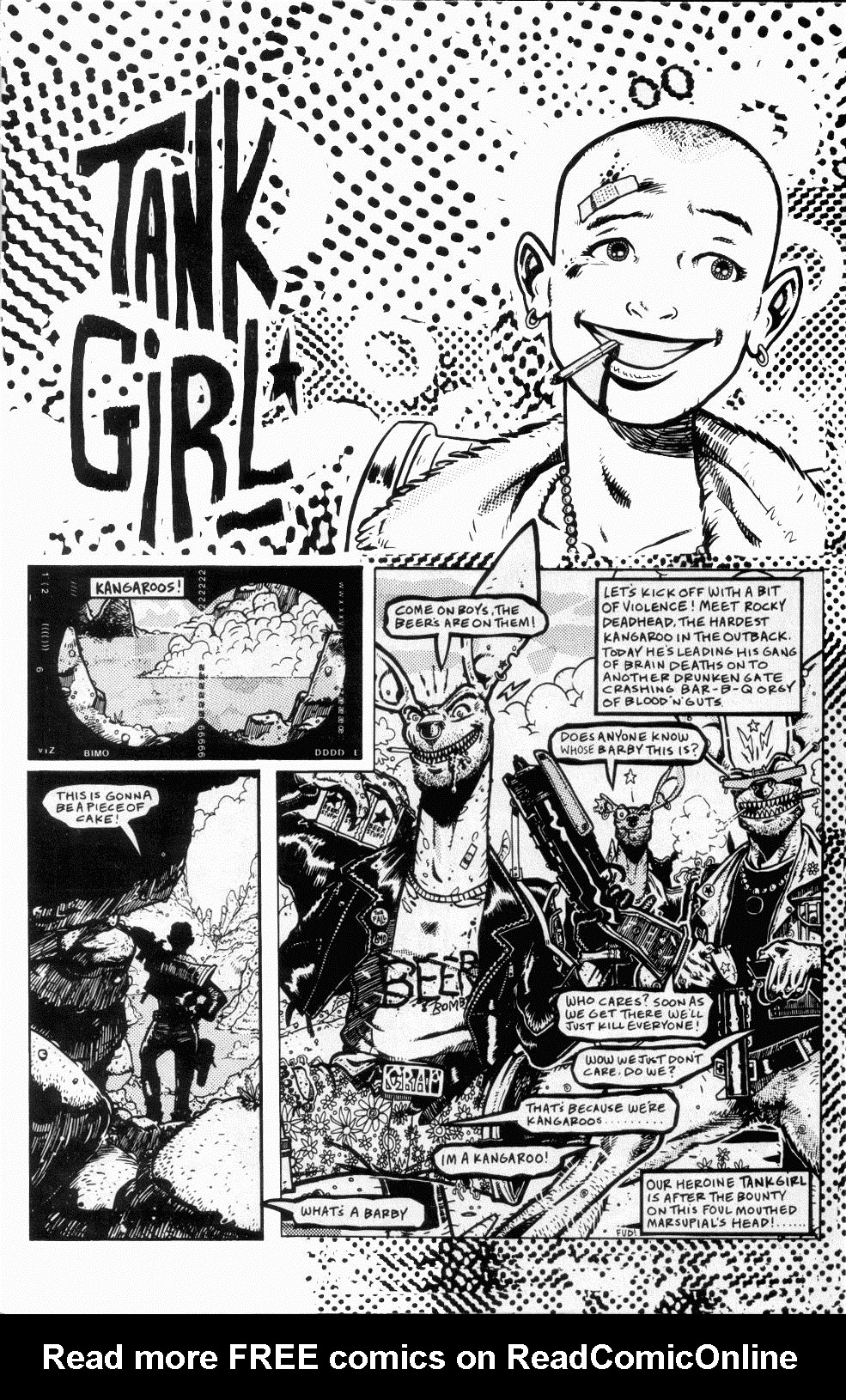 Read online Tank Girl (1991) comic -  Issue #1 - 5