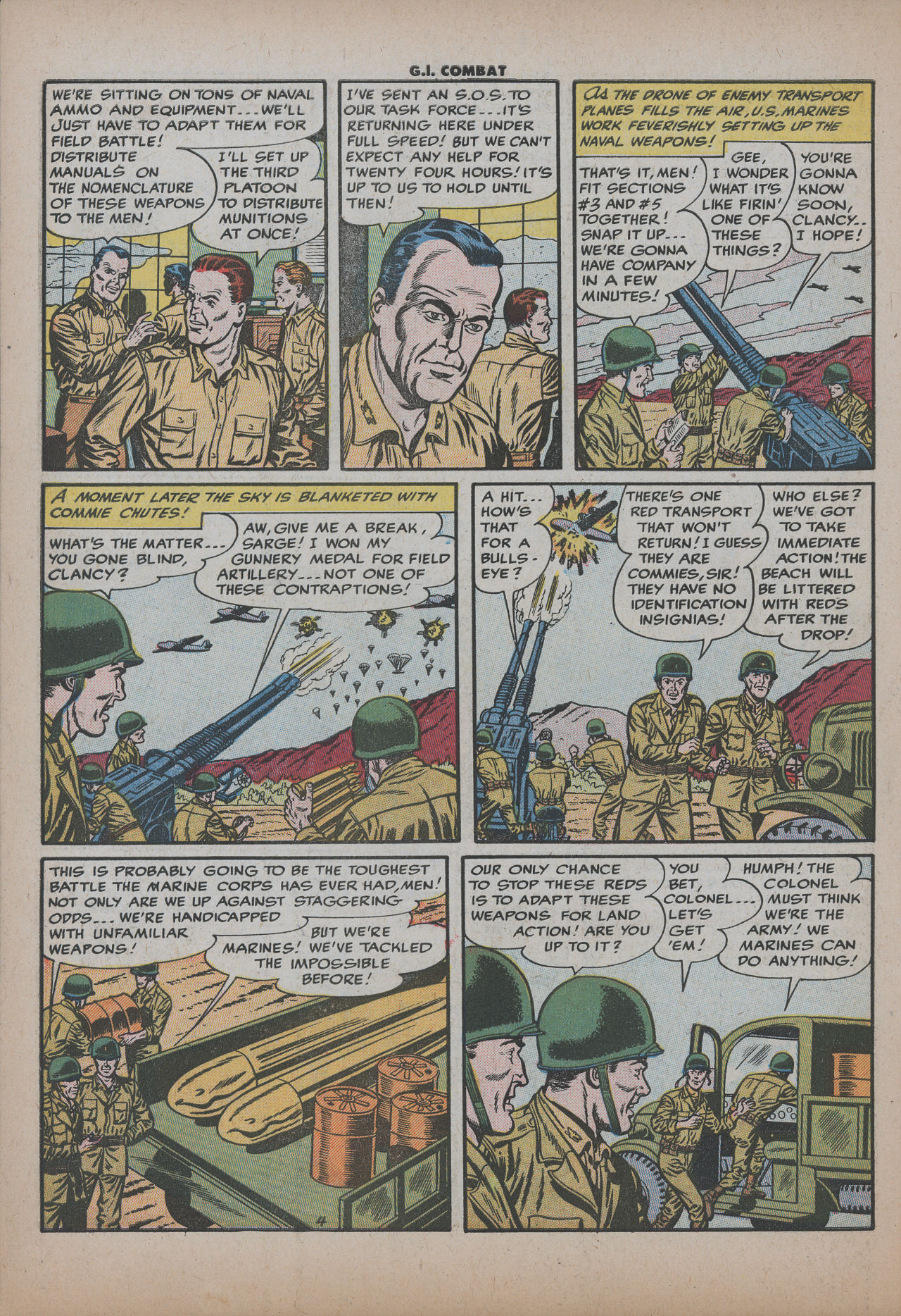 Read online G.I. Combat (1952) comic -  Issue #26 - 6
