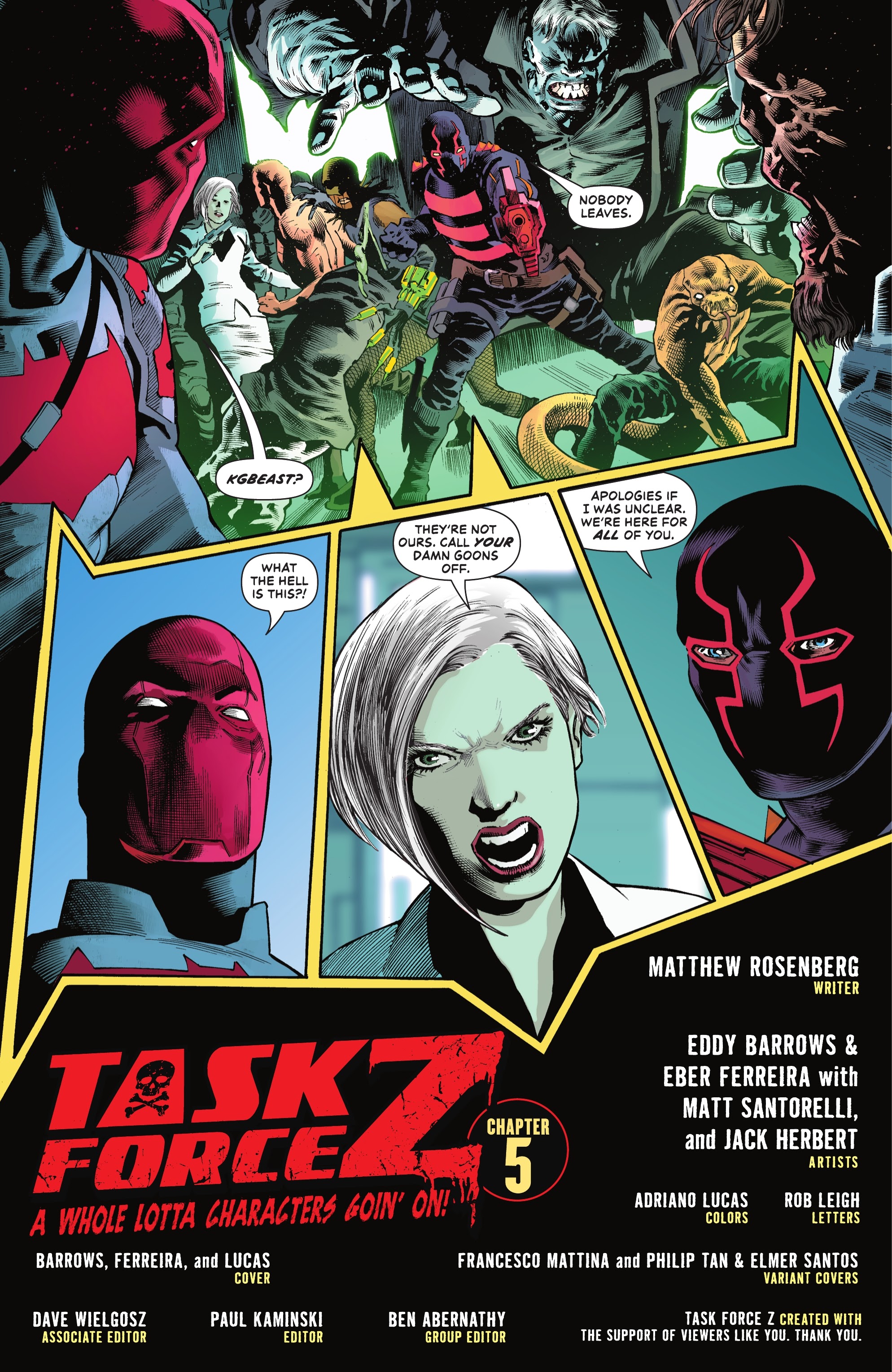 Read online Task Force Z comic -  Issue #5 - 4
