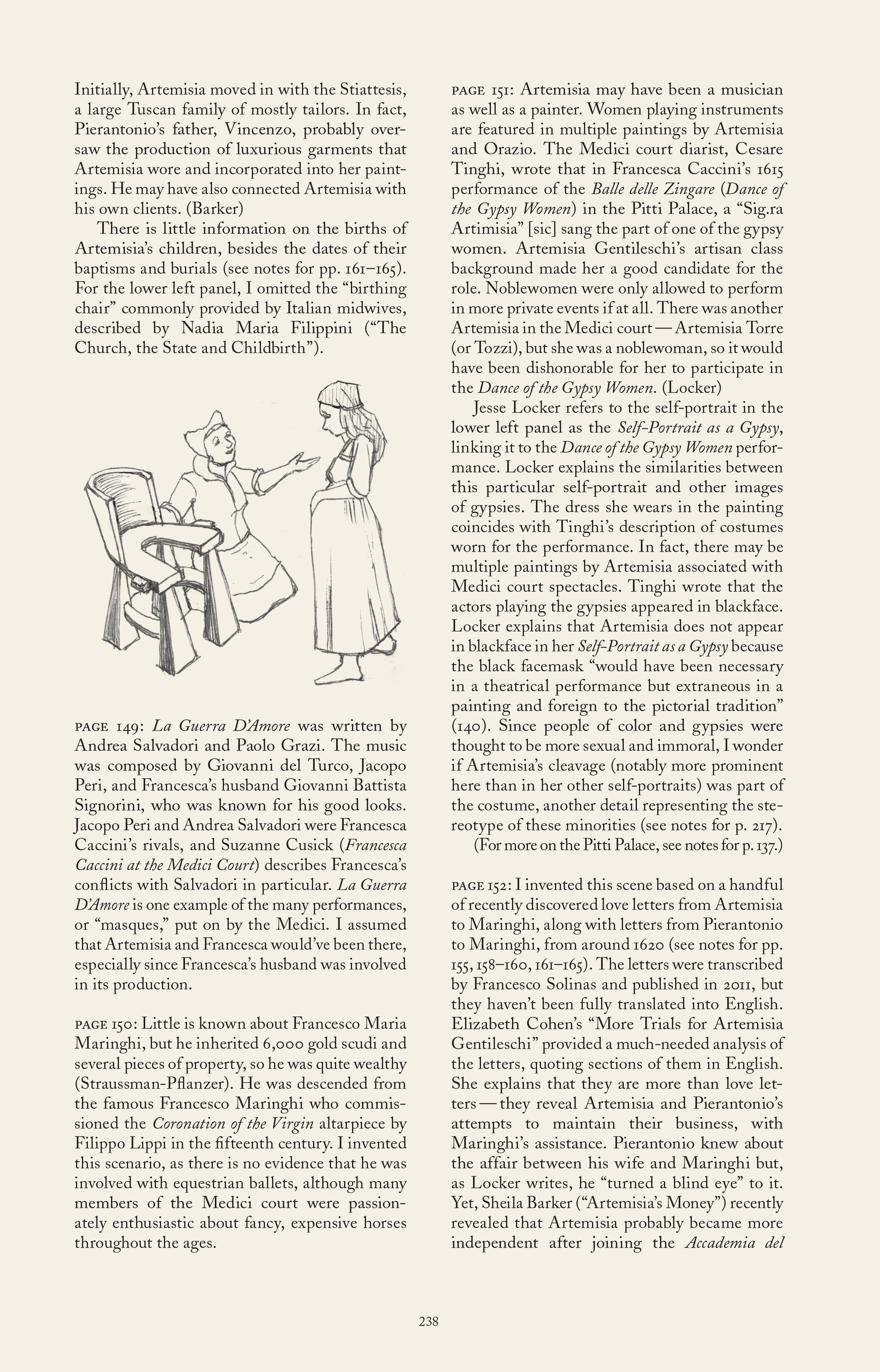 Read online I Know What I Am: The Life and Times of Artemisia Gentileschi comic -  Issue # TPB (Part 3) - 44