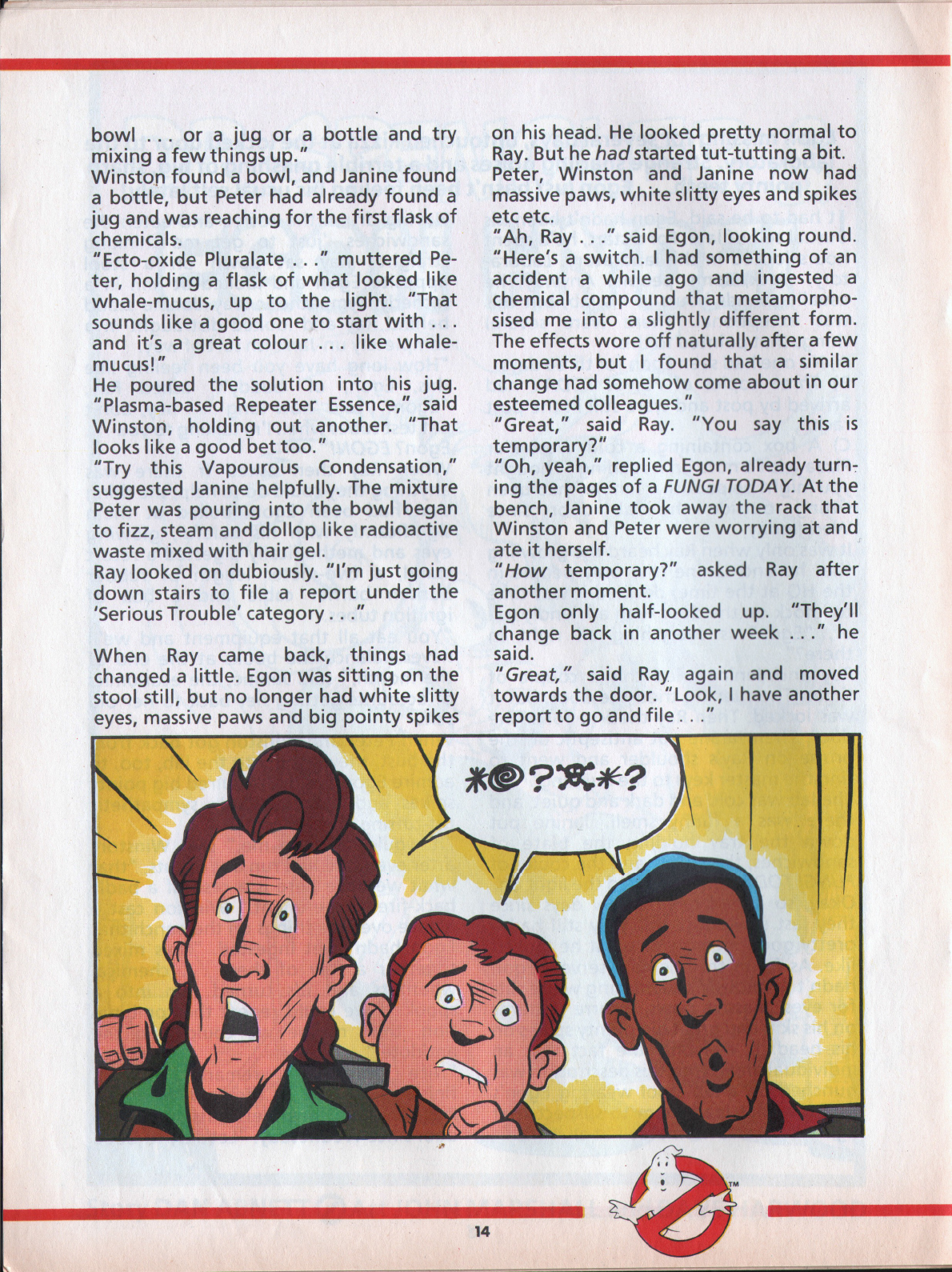 Read online The Real Ghostbusters comic -  Issue #58 - 14