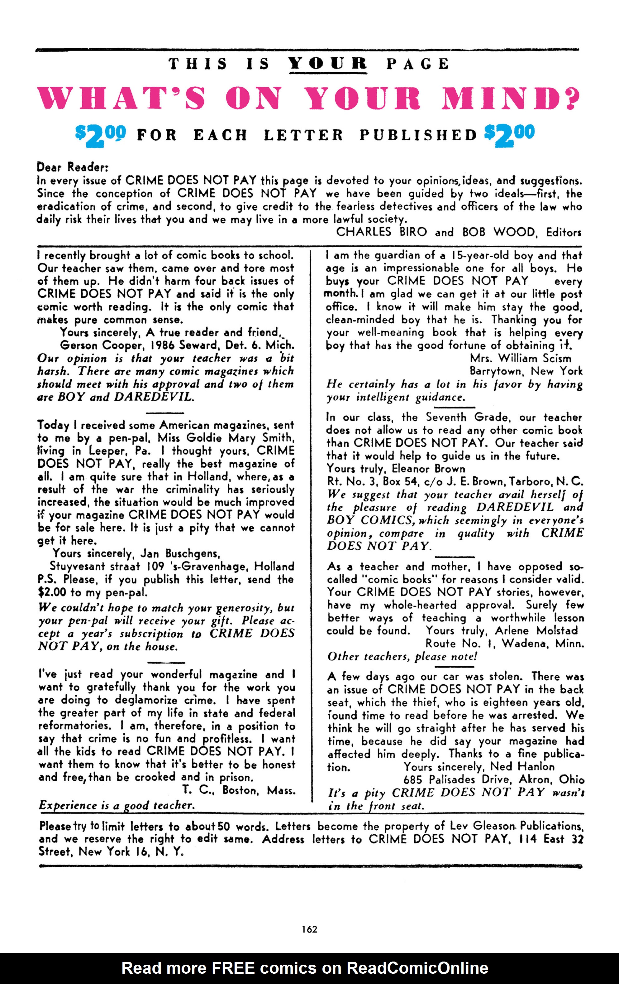 Read online Crime Does Not Pay Archives comic -  Issue # TPB 9 (Part 2) - 64