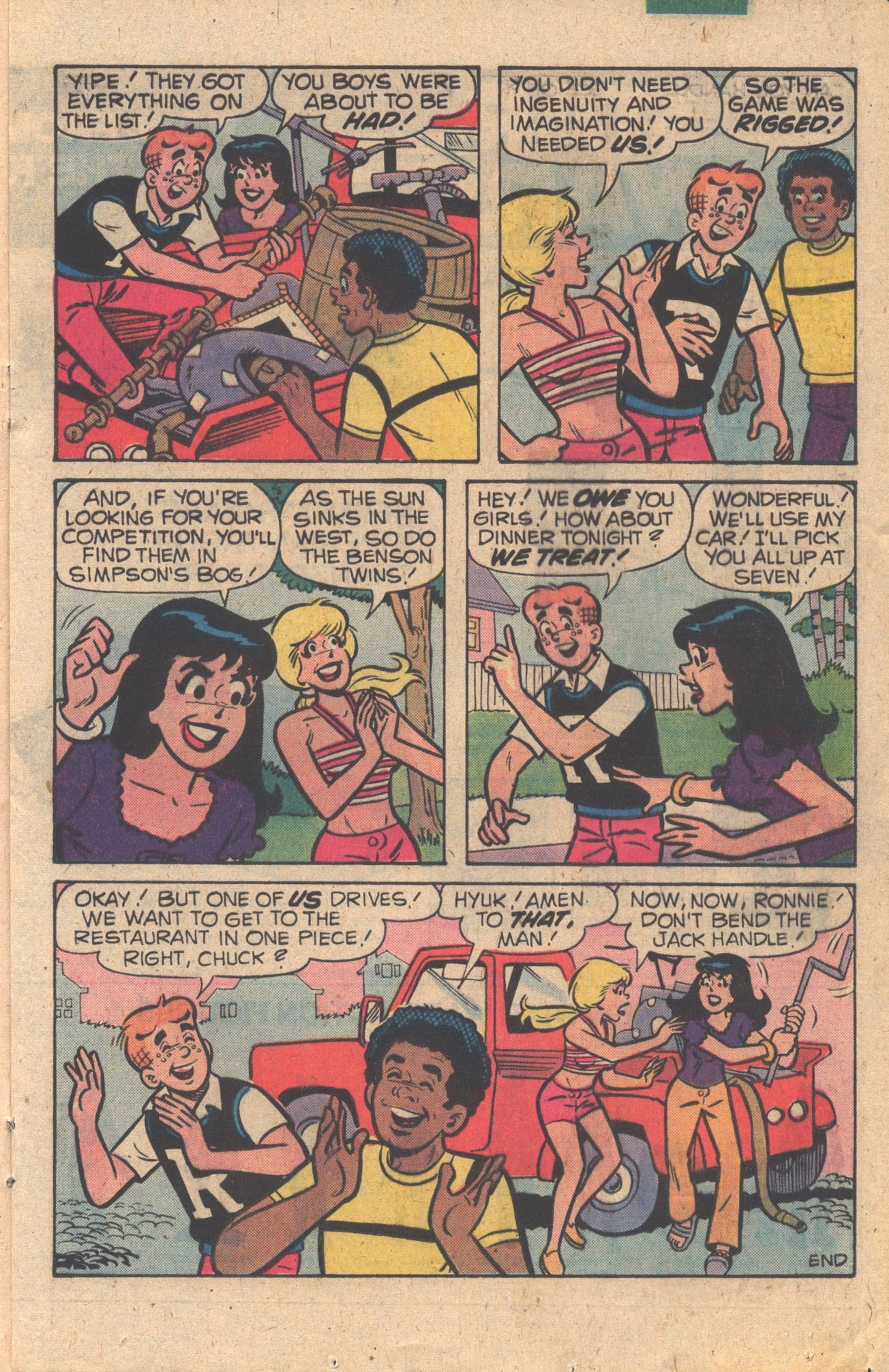 Read online Archie at Riverdale High (1972) comic -  Issue #68 - 17