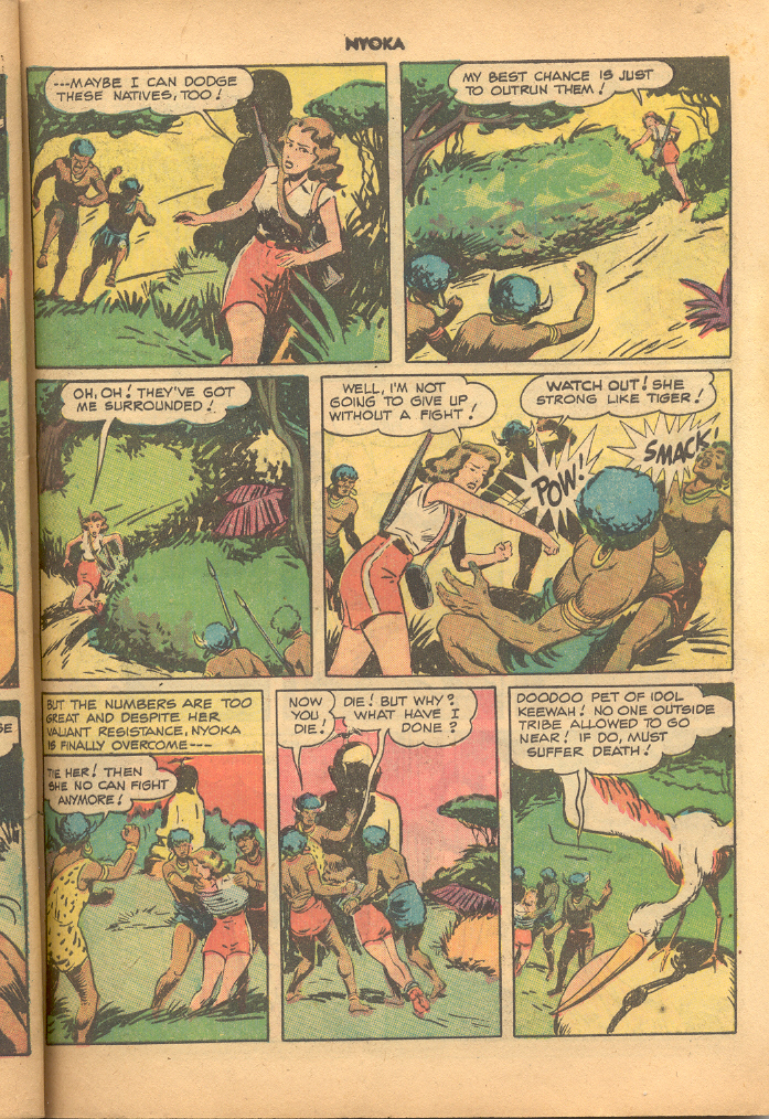 Read online Nyoka the Jungle Girl (1945) comic -  Issue #28 - 43