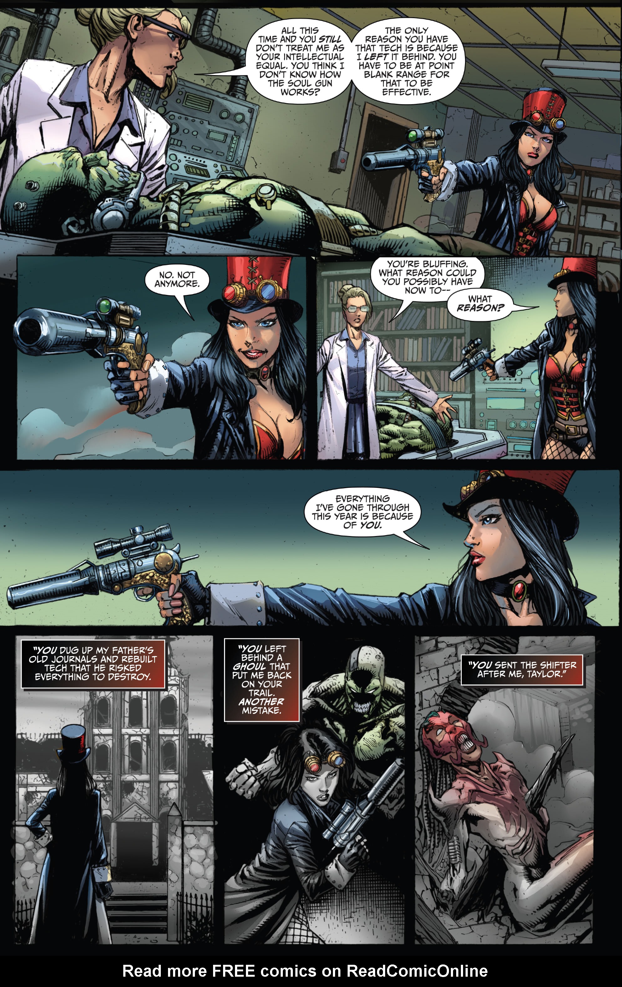 Read online Van Helsing Annual: Sins of the Father comic -  Issue # Full - 7