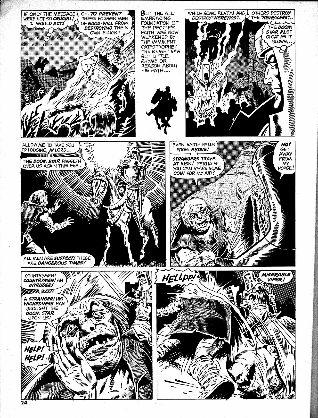 Read online Nightmare (1970) comic -  Issue #5 - 25