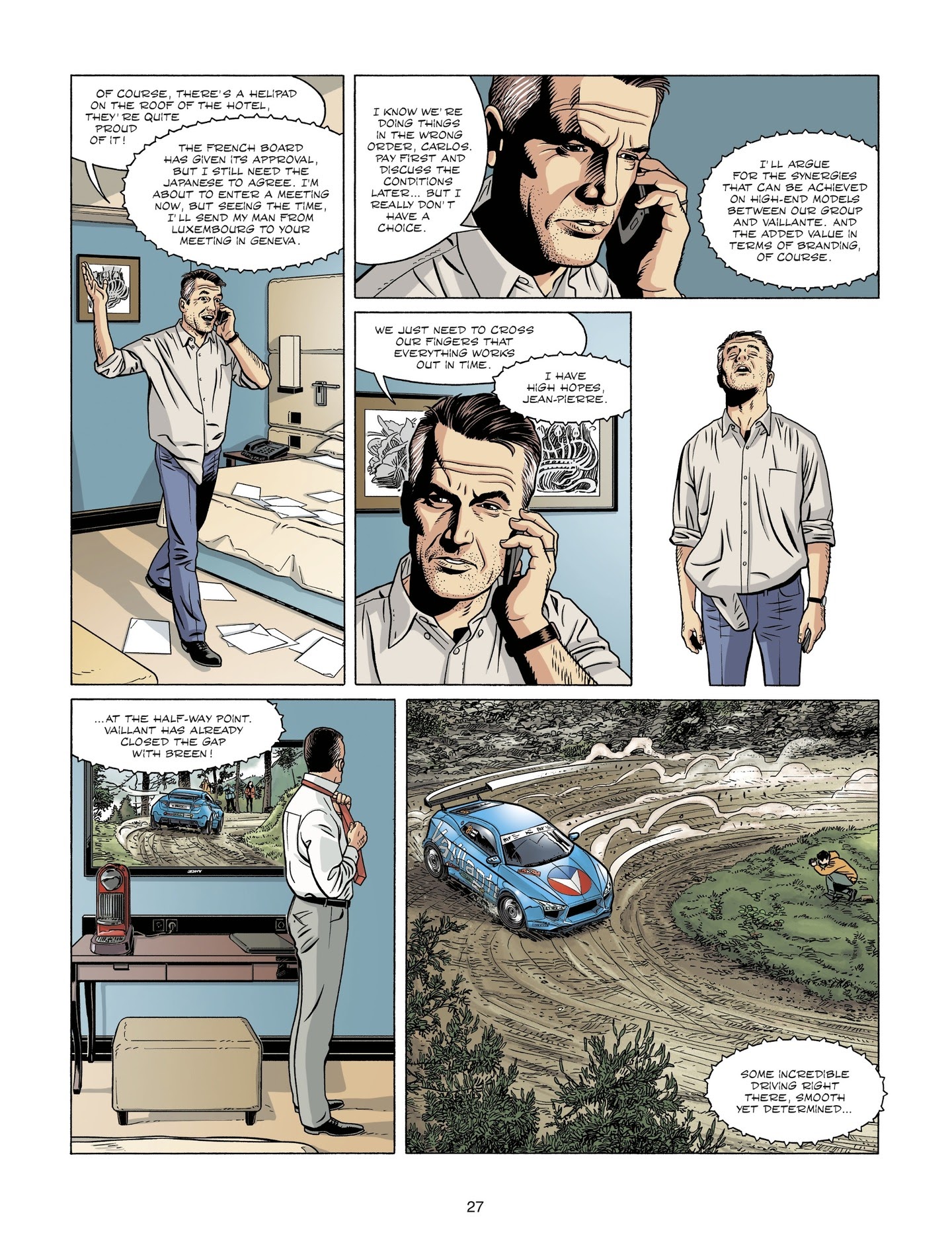 Read online Michel Vaillant comic -  Issue #4 - 27