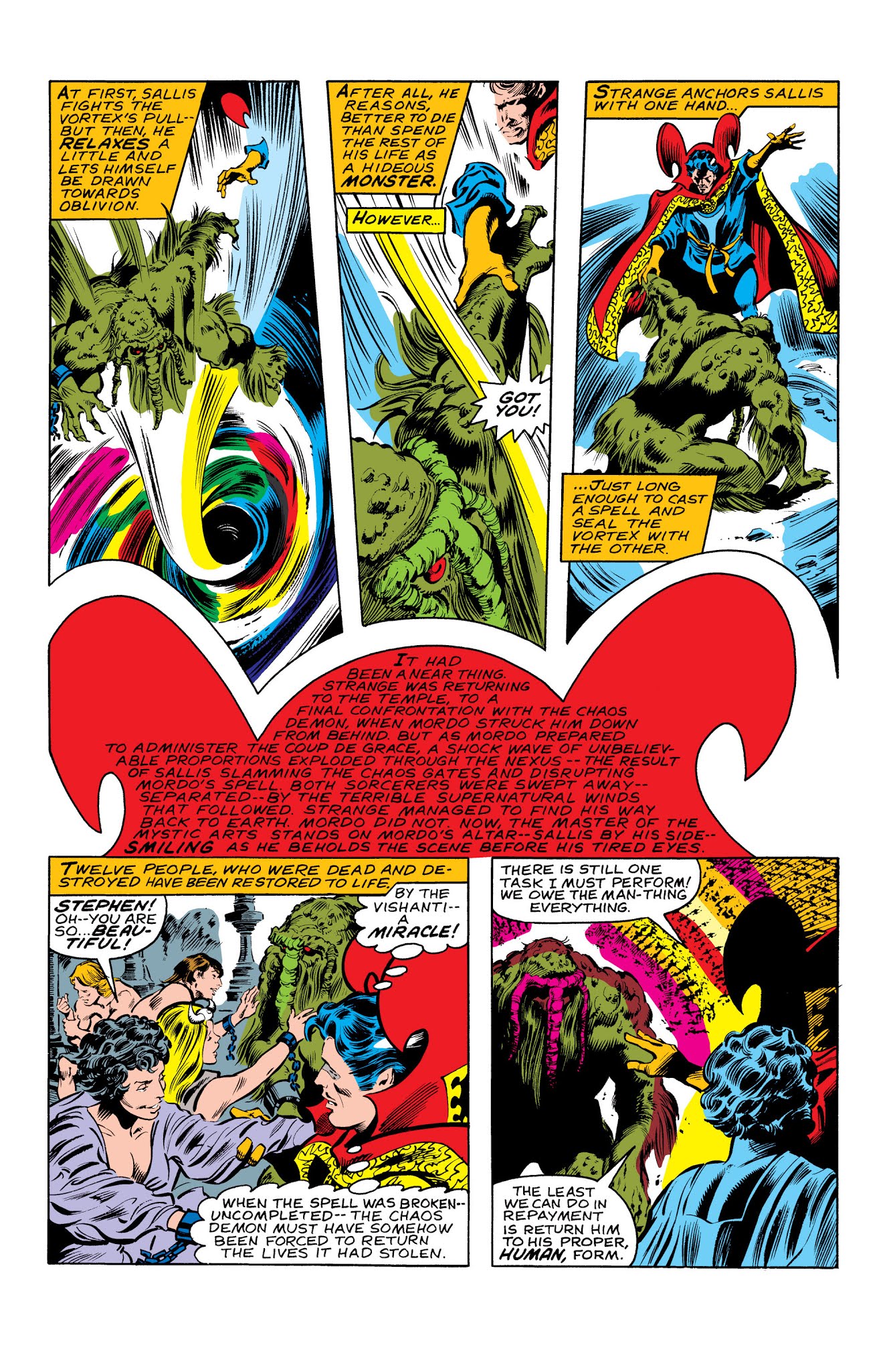 Read online Marvel Masterworks: Doctor Strange comic -  Issue # TPB 8 (Part 1) - 96