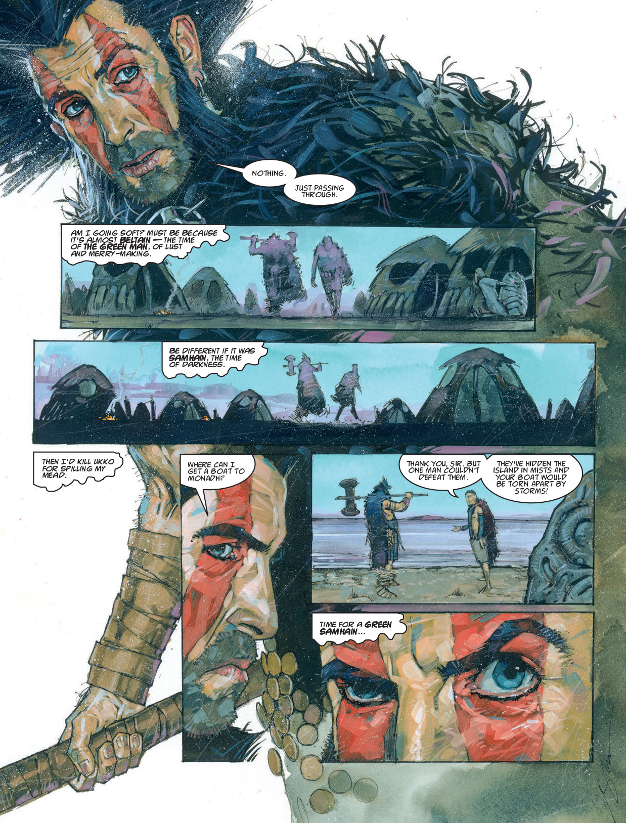 Read online Sláine comic -  Issue # TPB 15 - 17
