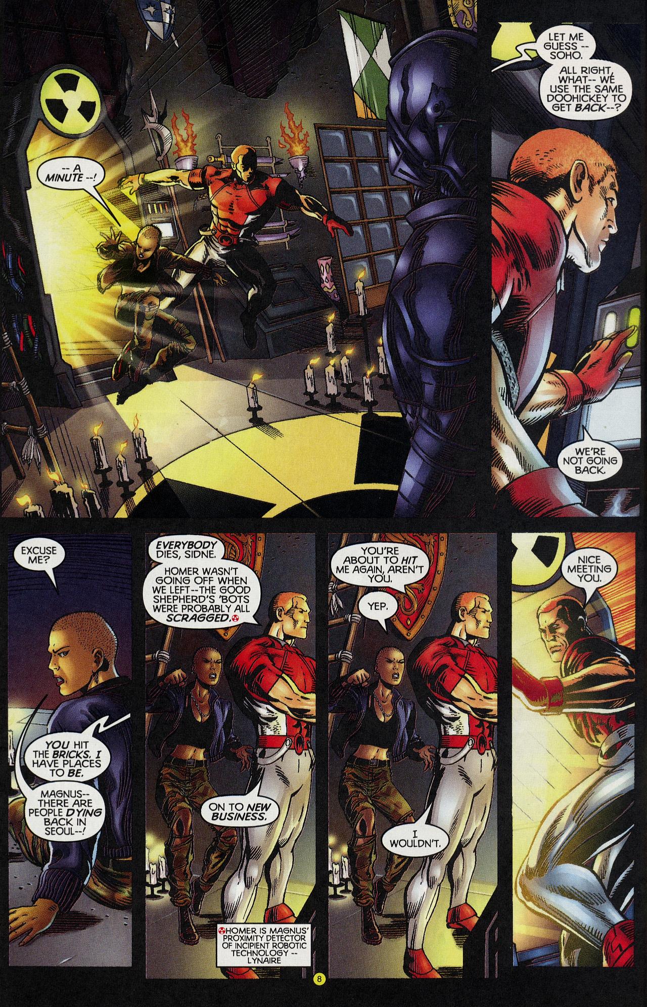 Read online Solar, Man of the Atom: Hell on Earth comic -  Issue #3 - 8