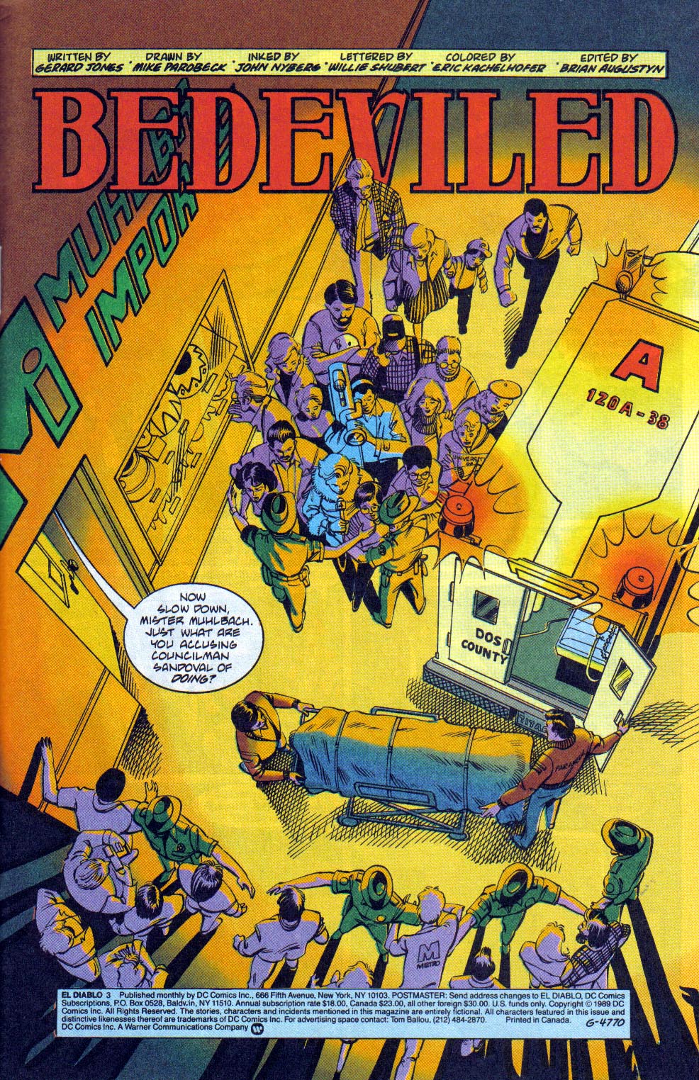Read online El Diablo (1989) comic -  Issue #3 - 2