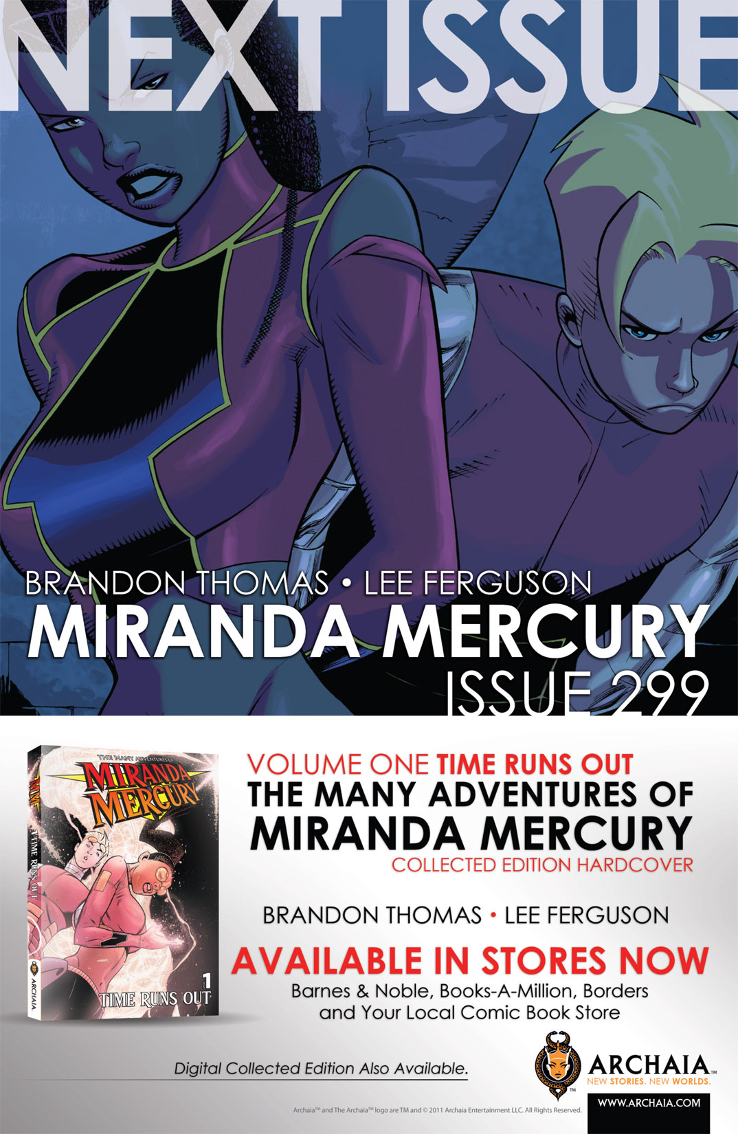 Read online The Many Adventures of Miranda Mercury: Time Runs Out comic -  Issue # TPB - 115