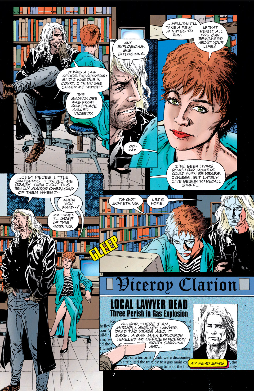 Read online Resurrection Man (1997) comic -  Issue #1 - 7