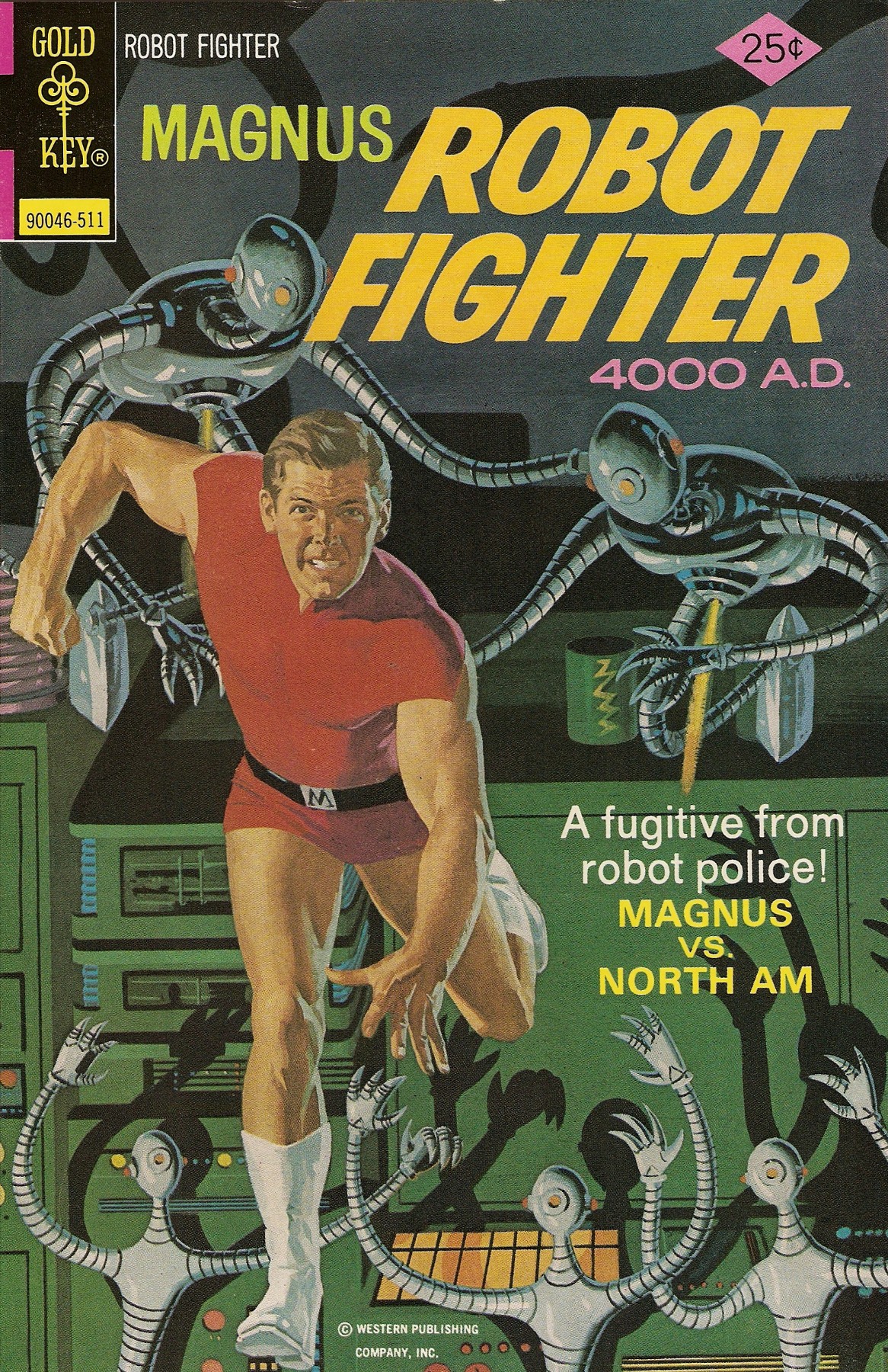 Read online Magnus, Robot Fighter 4000 AD comic -  Issue #41 - 1