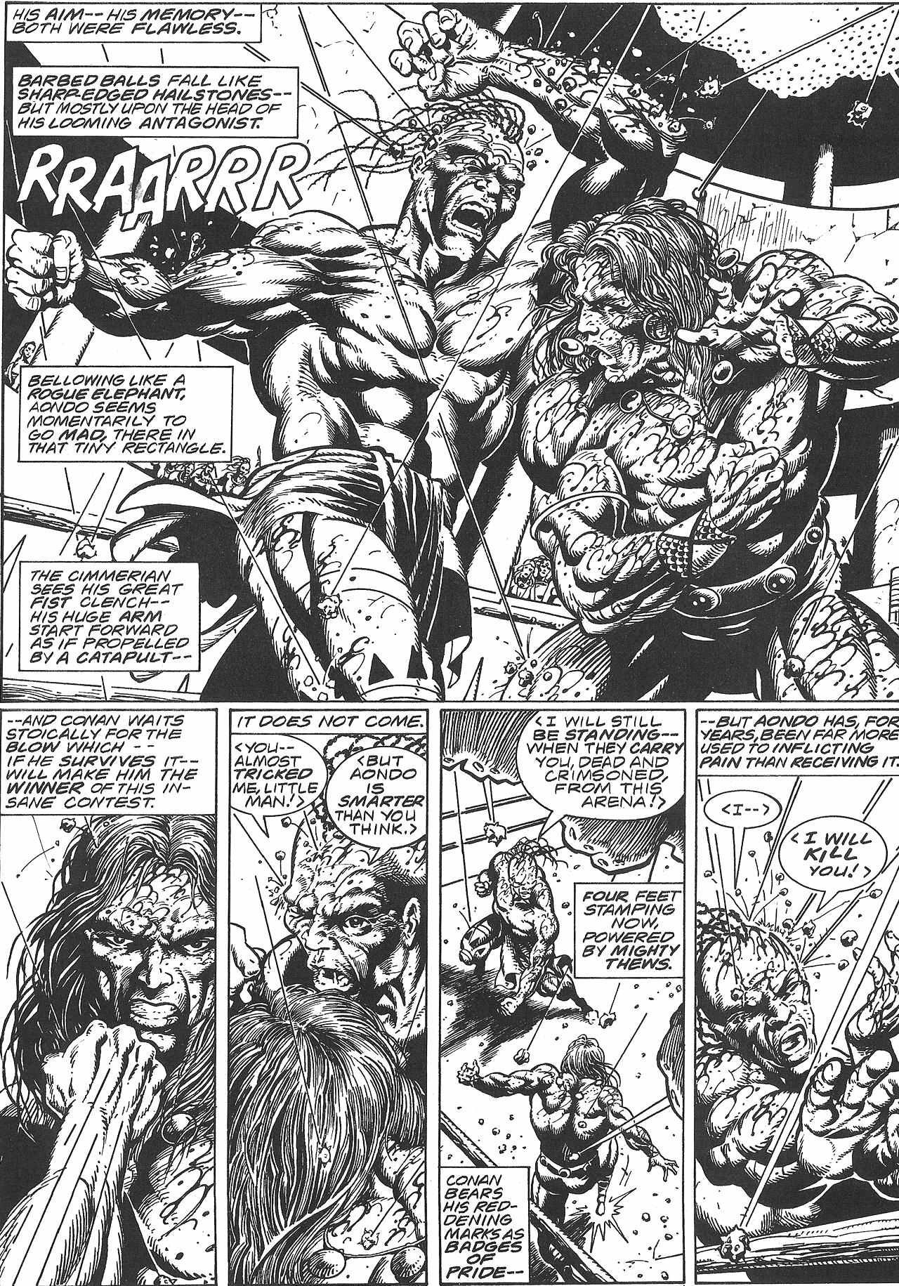 Read online The Savage Sword Of Conan comic -  Issue #213 - 16
