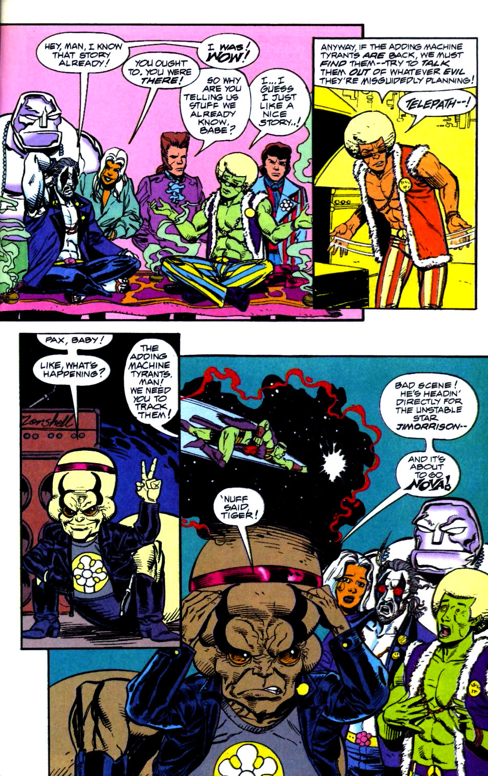 Read online L.E.G.I.O.N. comic -  Issue #50 - 51