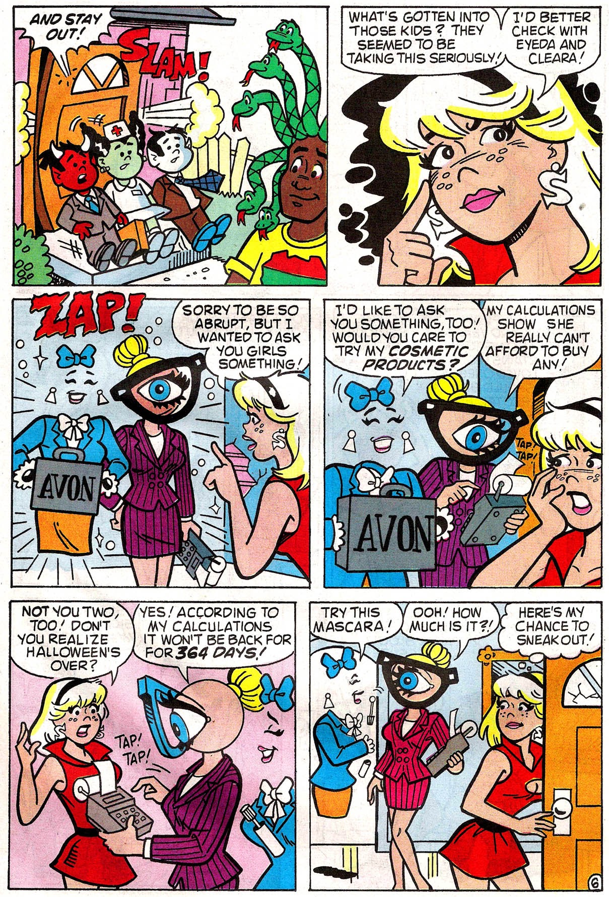 Read online Sabrina's Holiday Spectacular comic -  Issue #1 - 8
