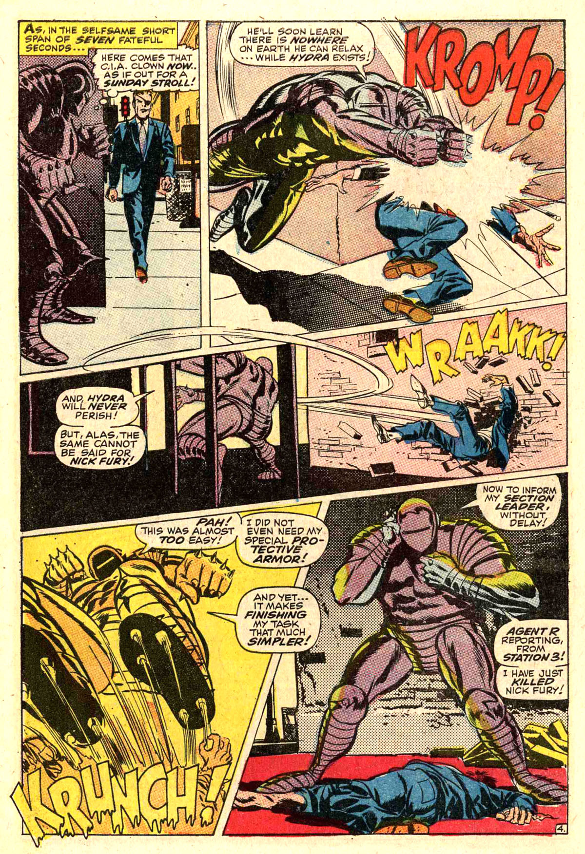 Read online Nick Fury, Agent of SHIELD comic -  Issue #4 - 7