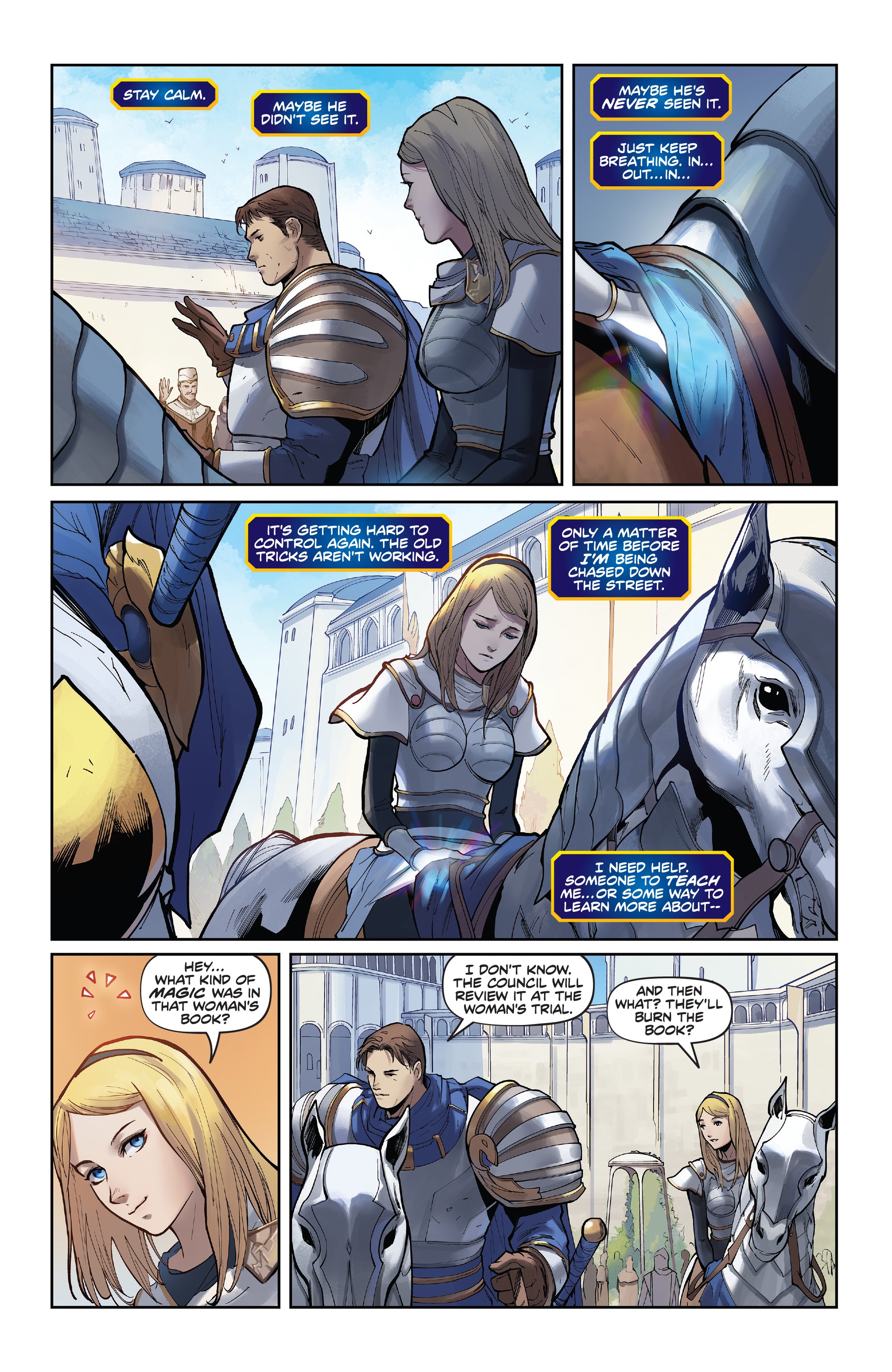 Read online League of Legends: Lux comic -  Issue #1 - 9