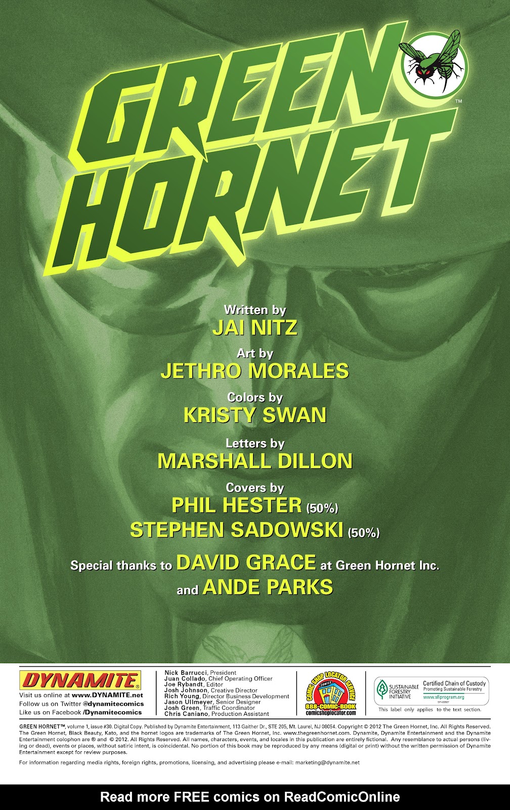 Green Hornet (2010) issue 30 - Page 3