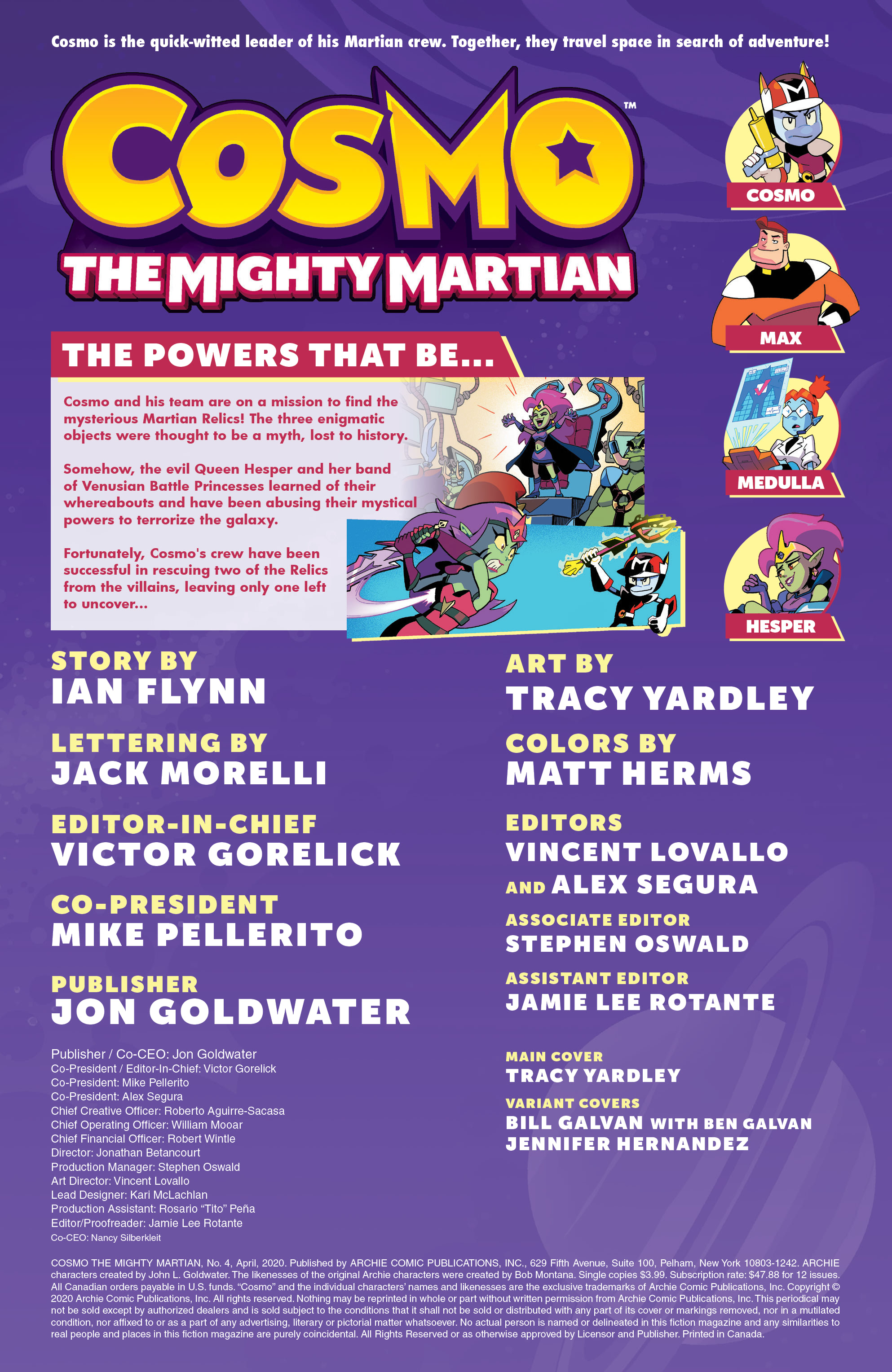 Read online Cosmo: The Mighty Martian comic -  Issue #4 - 2