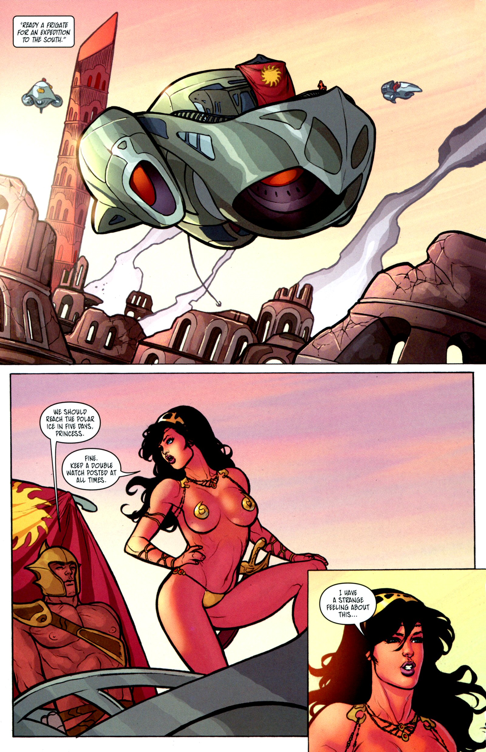 Read online Warlord Of Mars: Dejah Thoris comic -  Issue # _TPB 1 - Pirate Queen of Mars - 9