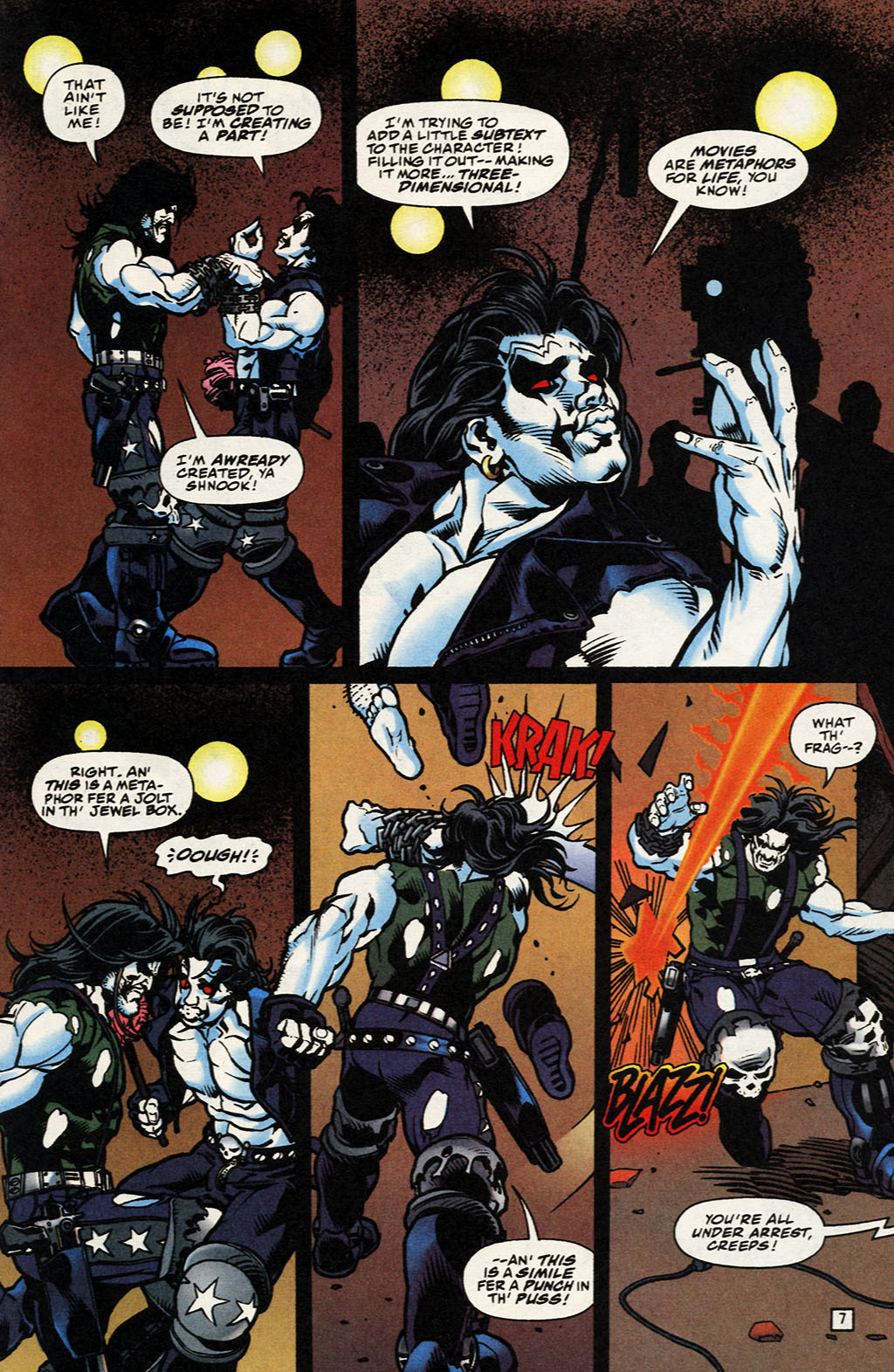 Read online Lobo Goes to Hollywood comic -  Issue # Full - 8