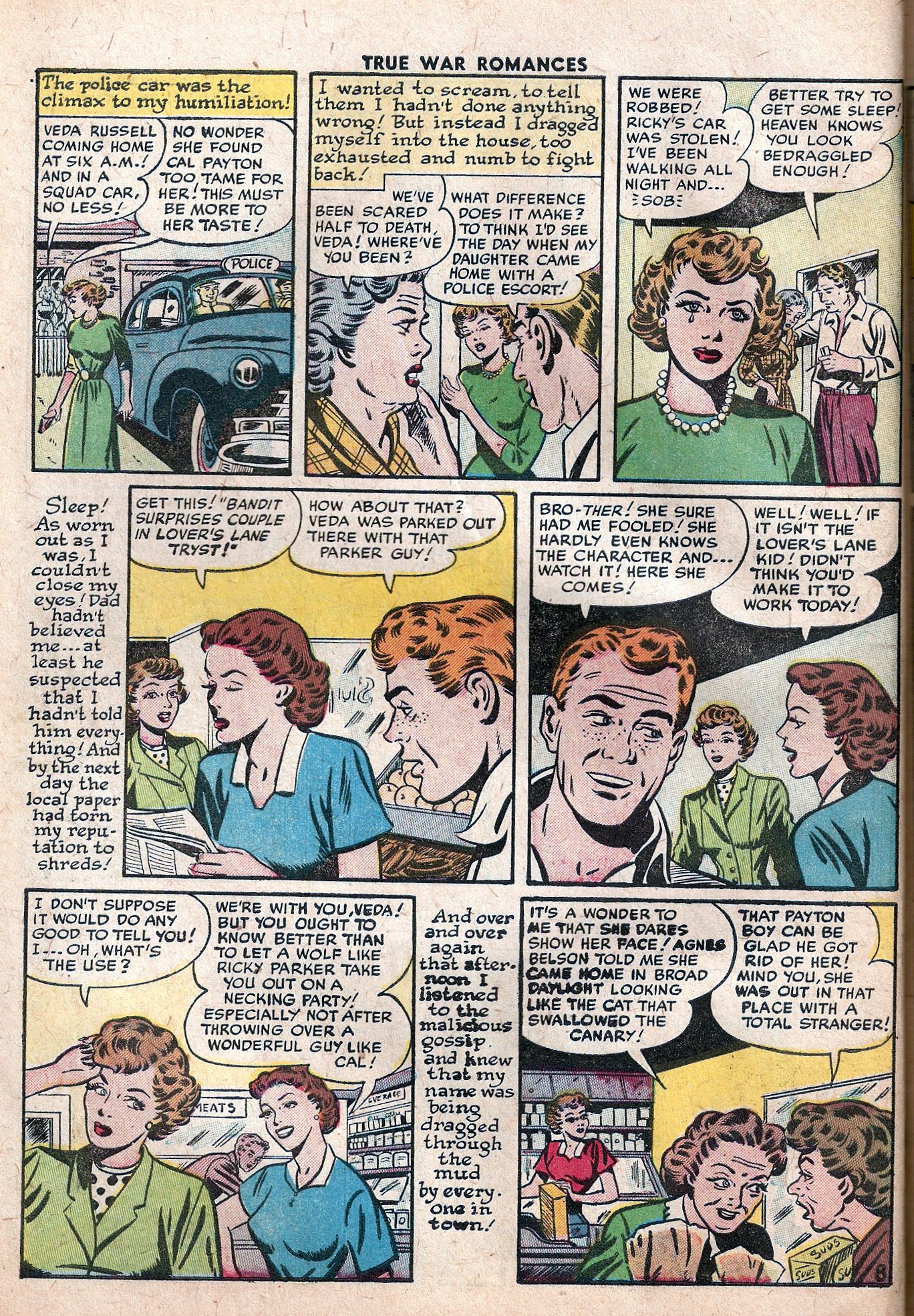 Read online True War Romances comic -  Issue #20 - 10