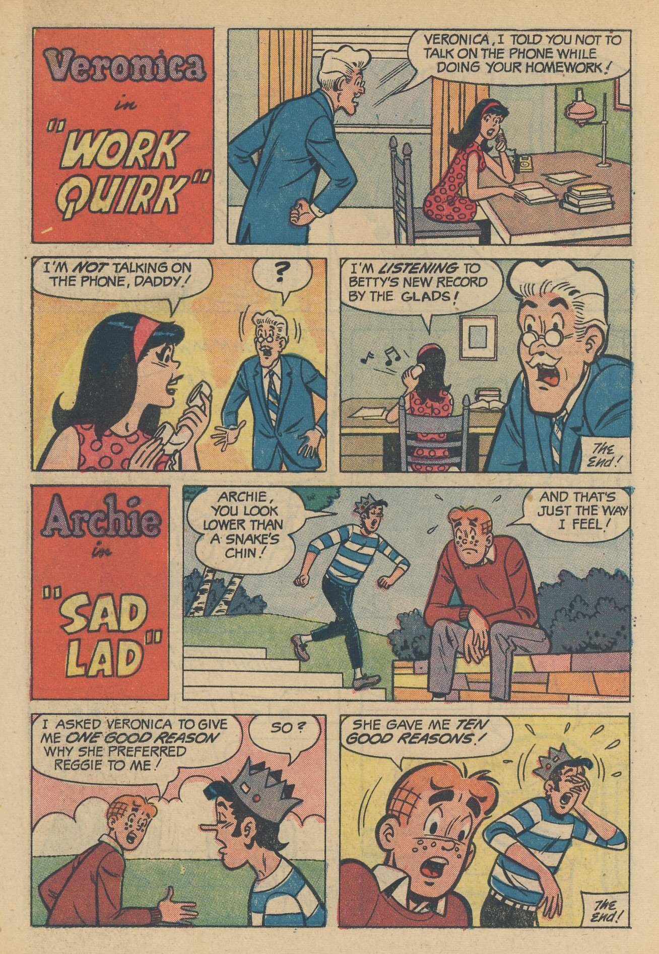 Read online Archie's TV Laugh-Out comic -  Issue #17 - 35