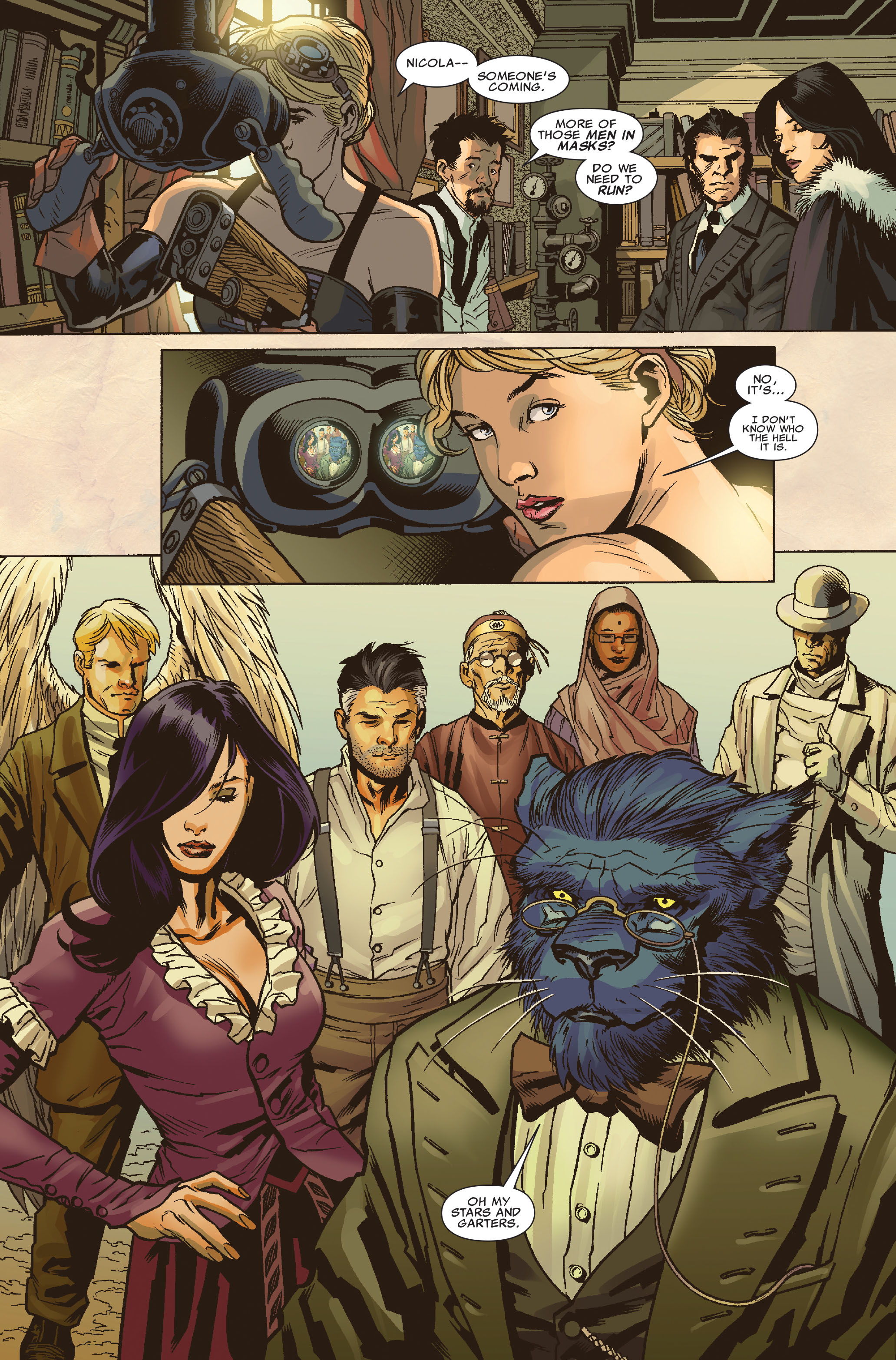 Read online Uncanny X-Men: Sisterhood comic -  Issue # TPB - 117