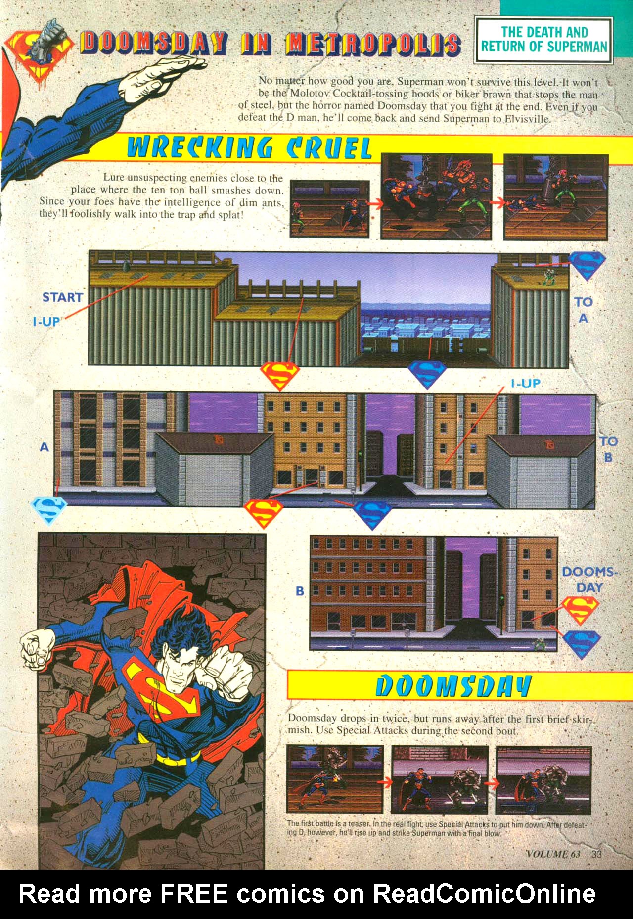 Read online Nintendo Power comic -  Issue #63 - 34