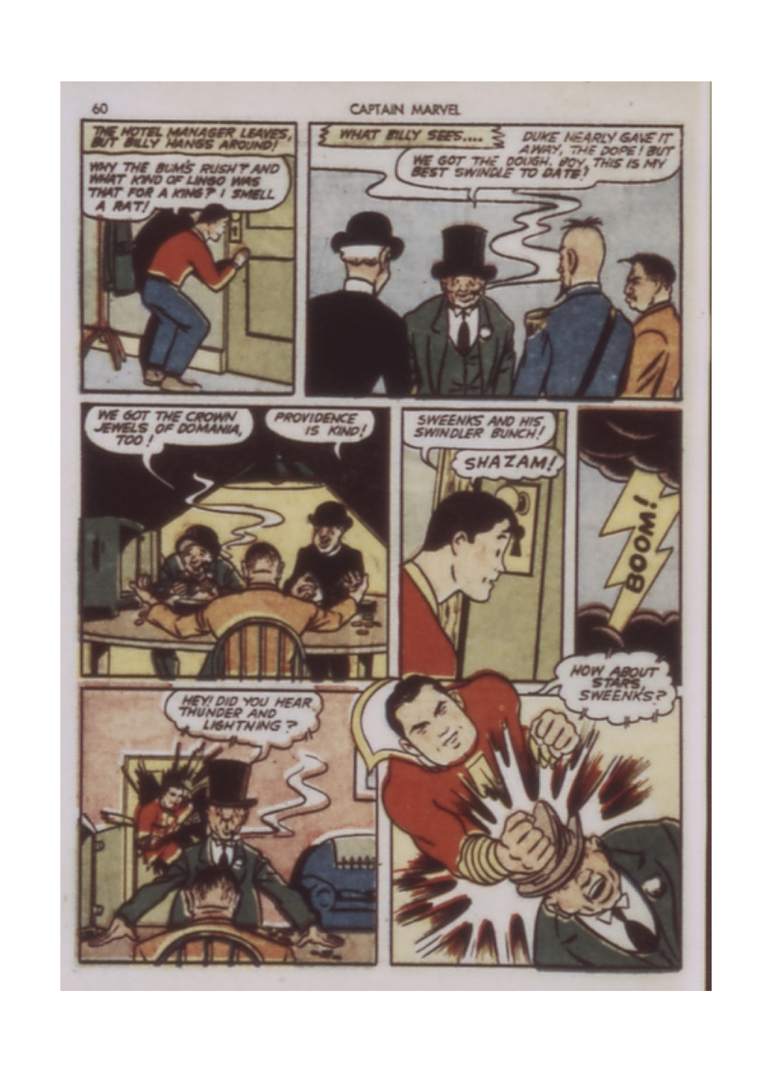Read online Captain Marvel Adventures comic -  Issue #9 - 60