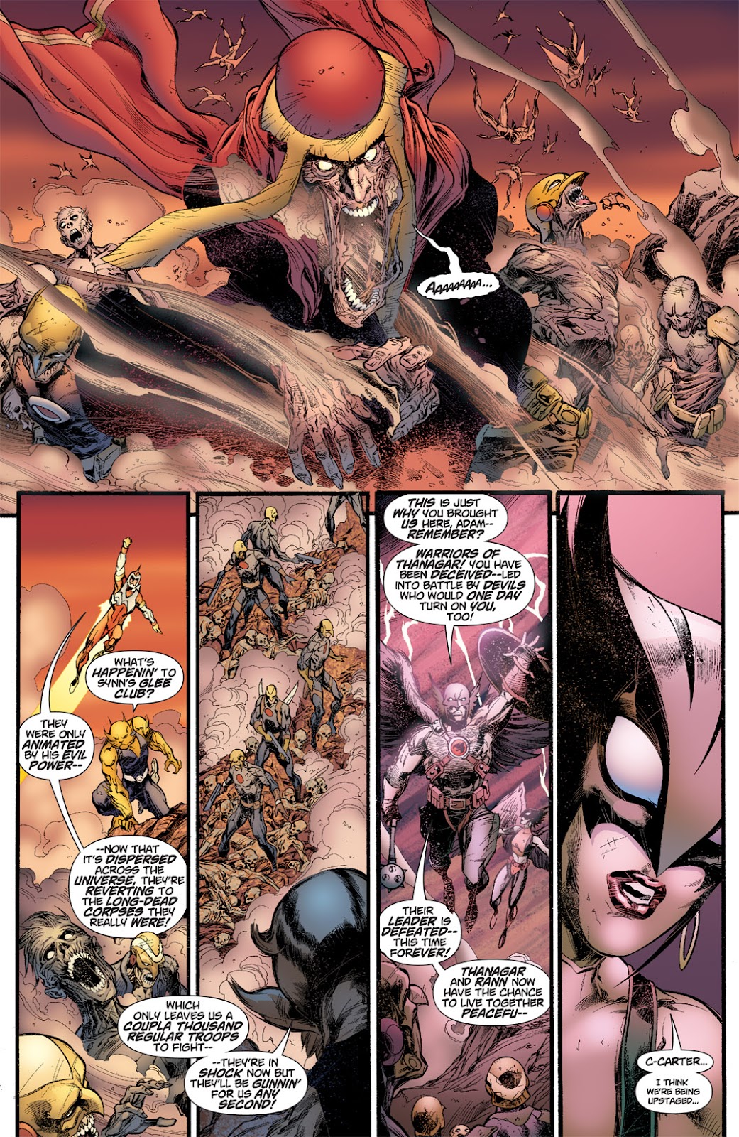 Rann/Thanagar War issue 6 - Page 14