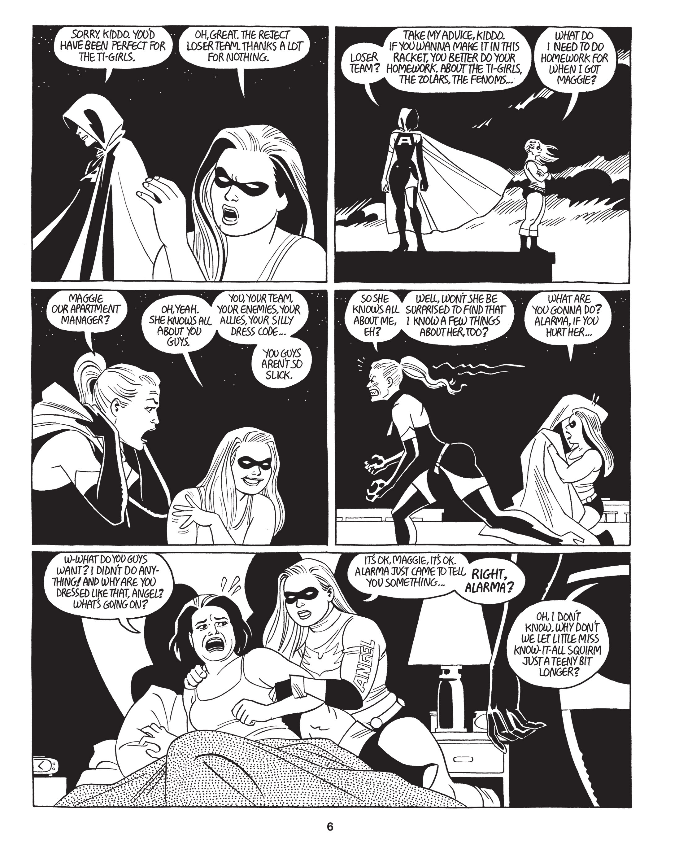 Read online Love and Rockets: New Stories comic -  Issue #1 - 8