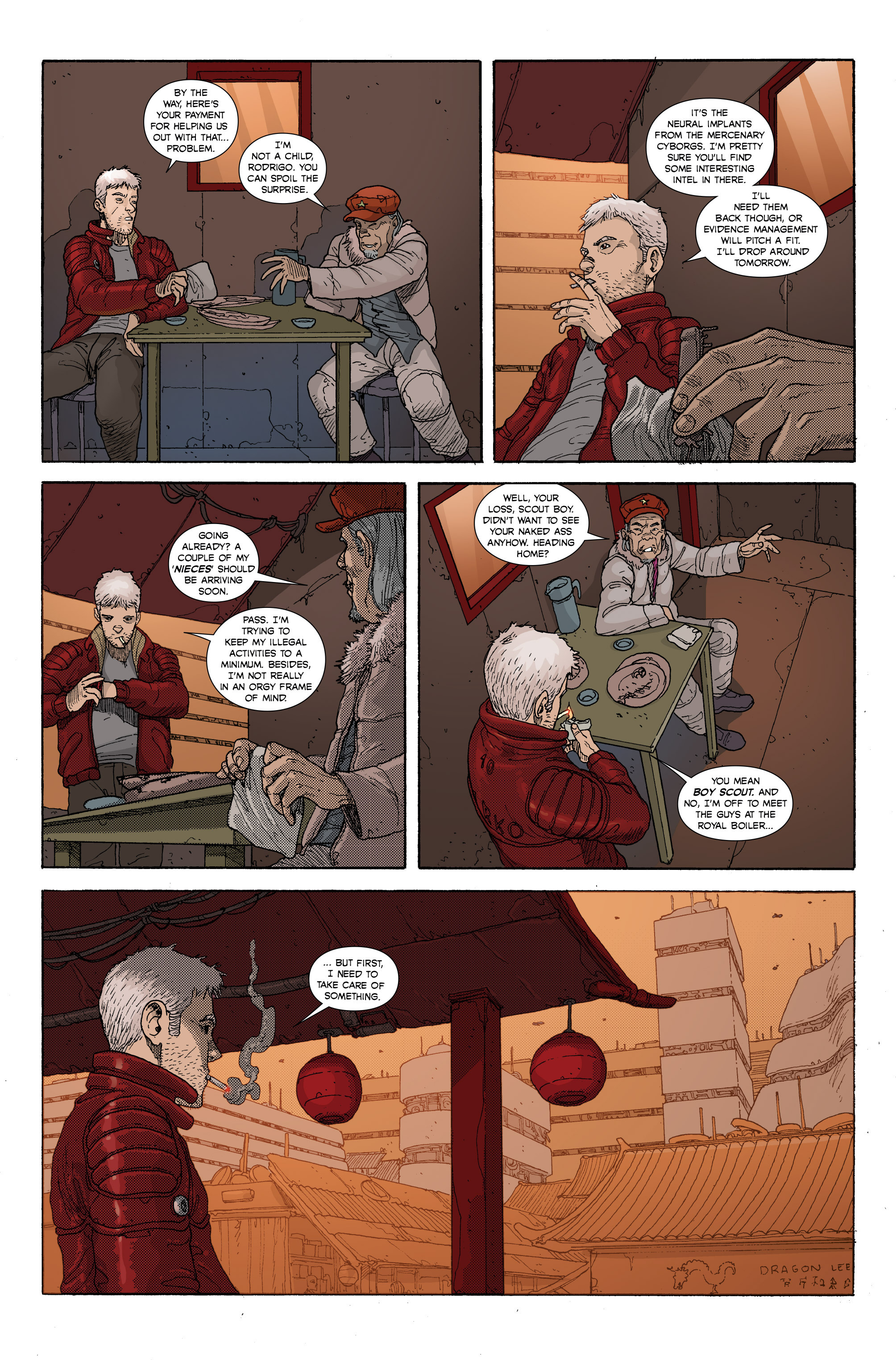 Read online Man Plus comic -  Issue #4 - 17