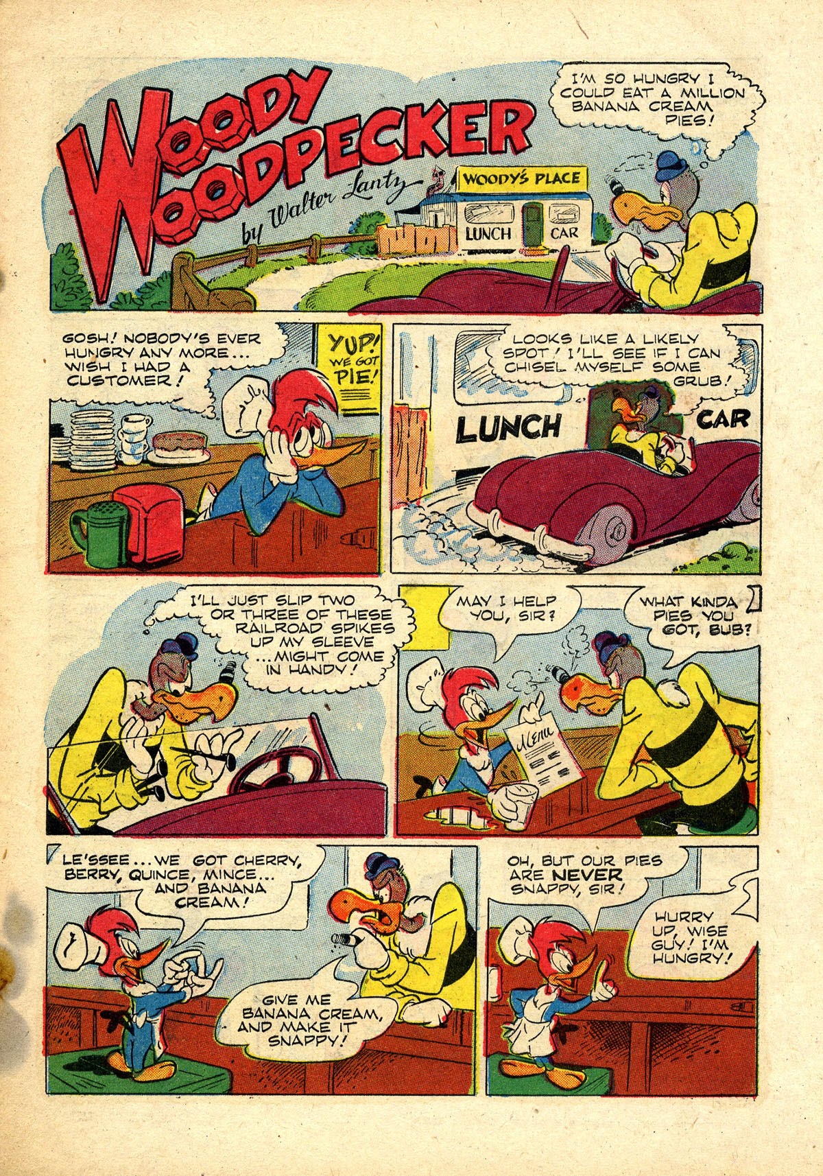 Read online Walter Lantz Woody Woodpecker (1952) comic -  Issue #22 - 27