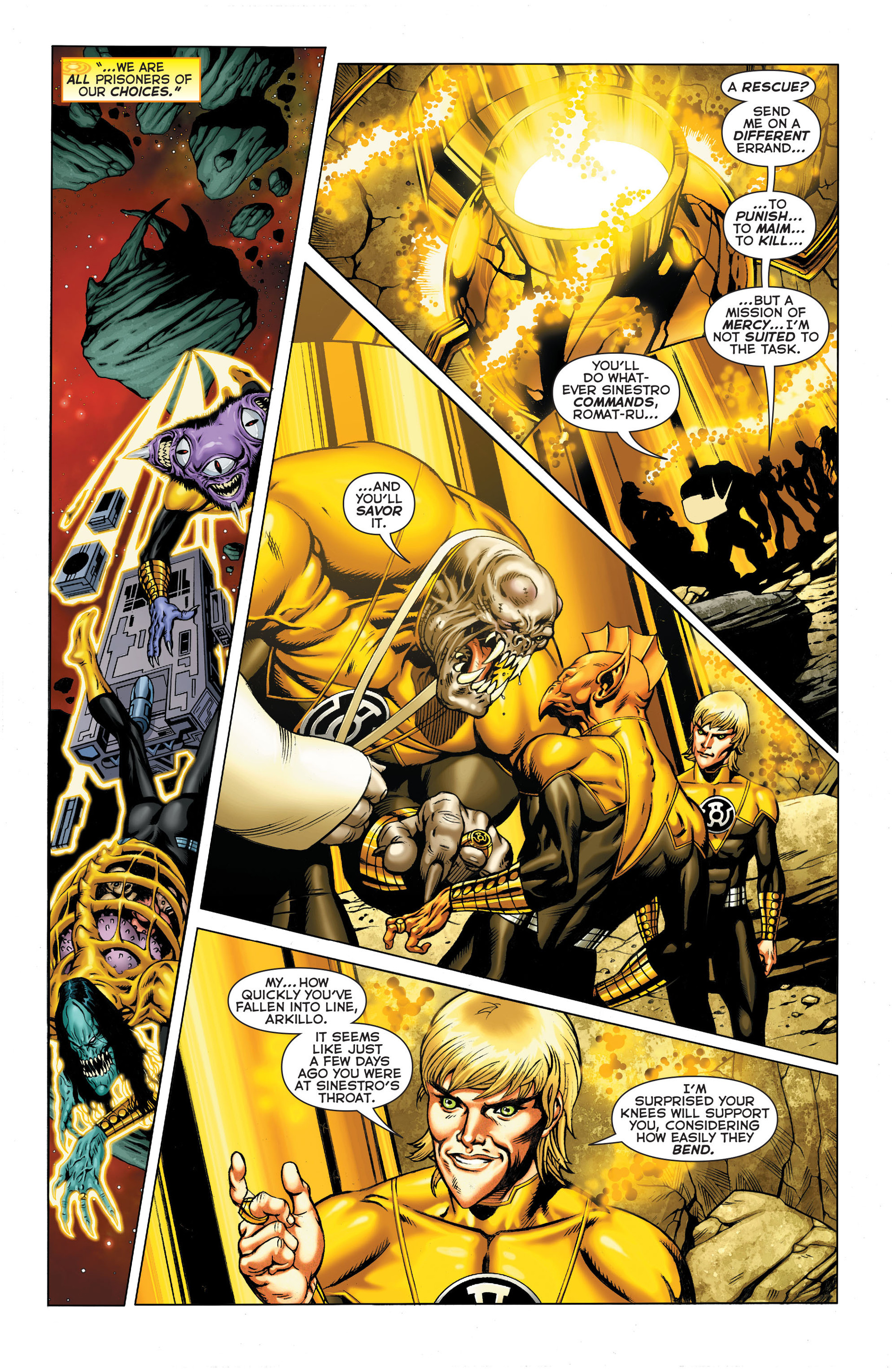 Read online Sinestro comic -  Issue #3 - 11