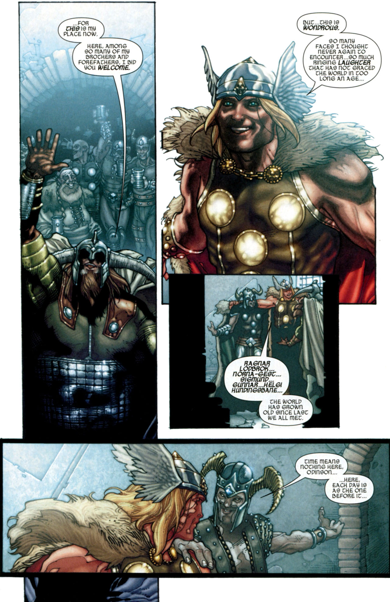 Read online Thor: For Asgard comic -  Issue #4 - 4