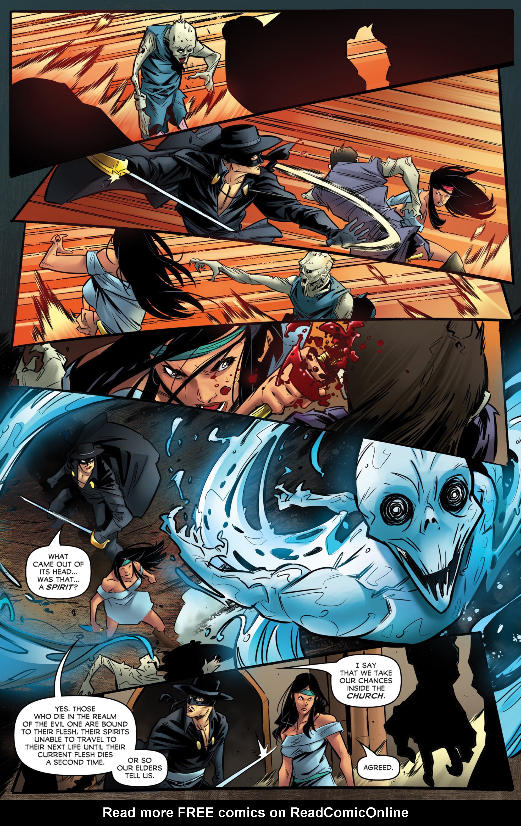 Read online Zorro: Sacrilege comic -  Issue #3 - 7