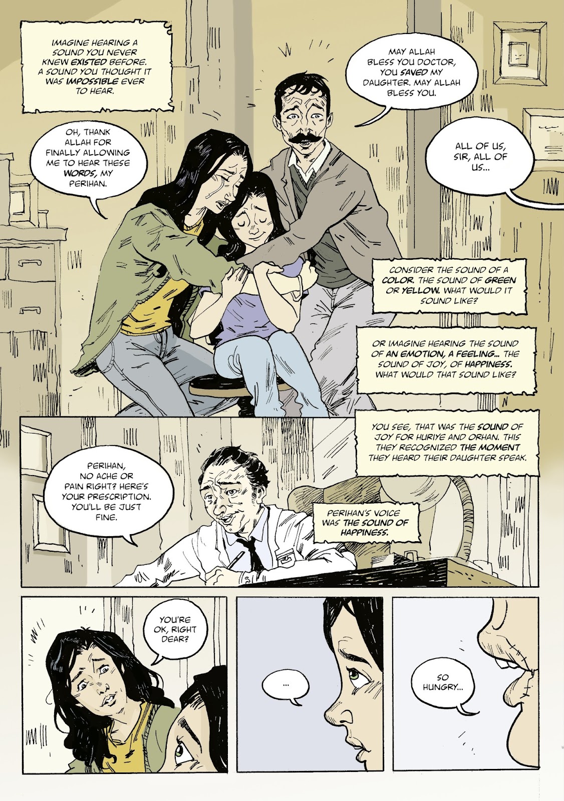 Read Online Perihan The Girl Without A Mouth Comic Issue Tpb