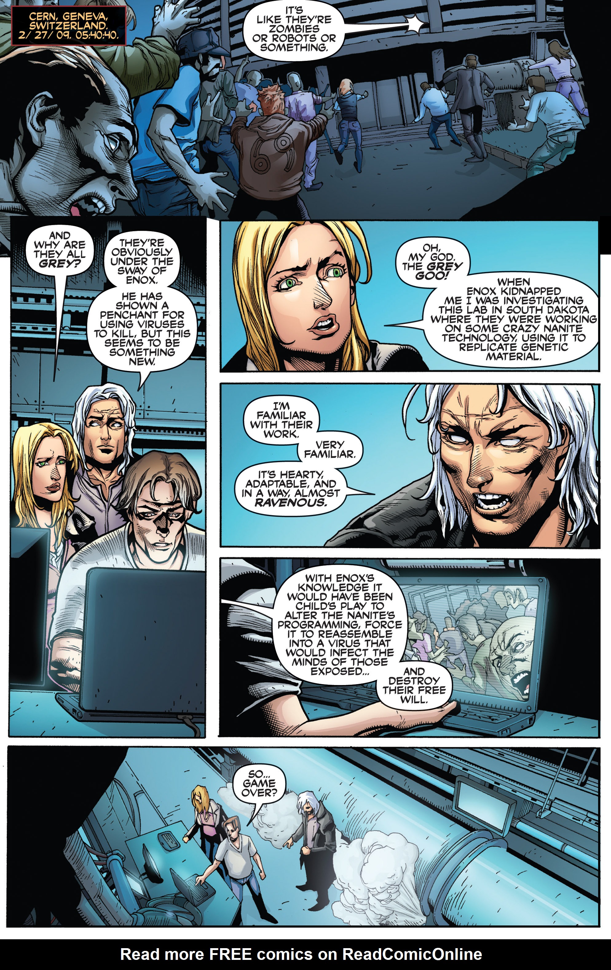 Read online Days Missing: Enox comic -  Issue # Full - 101