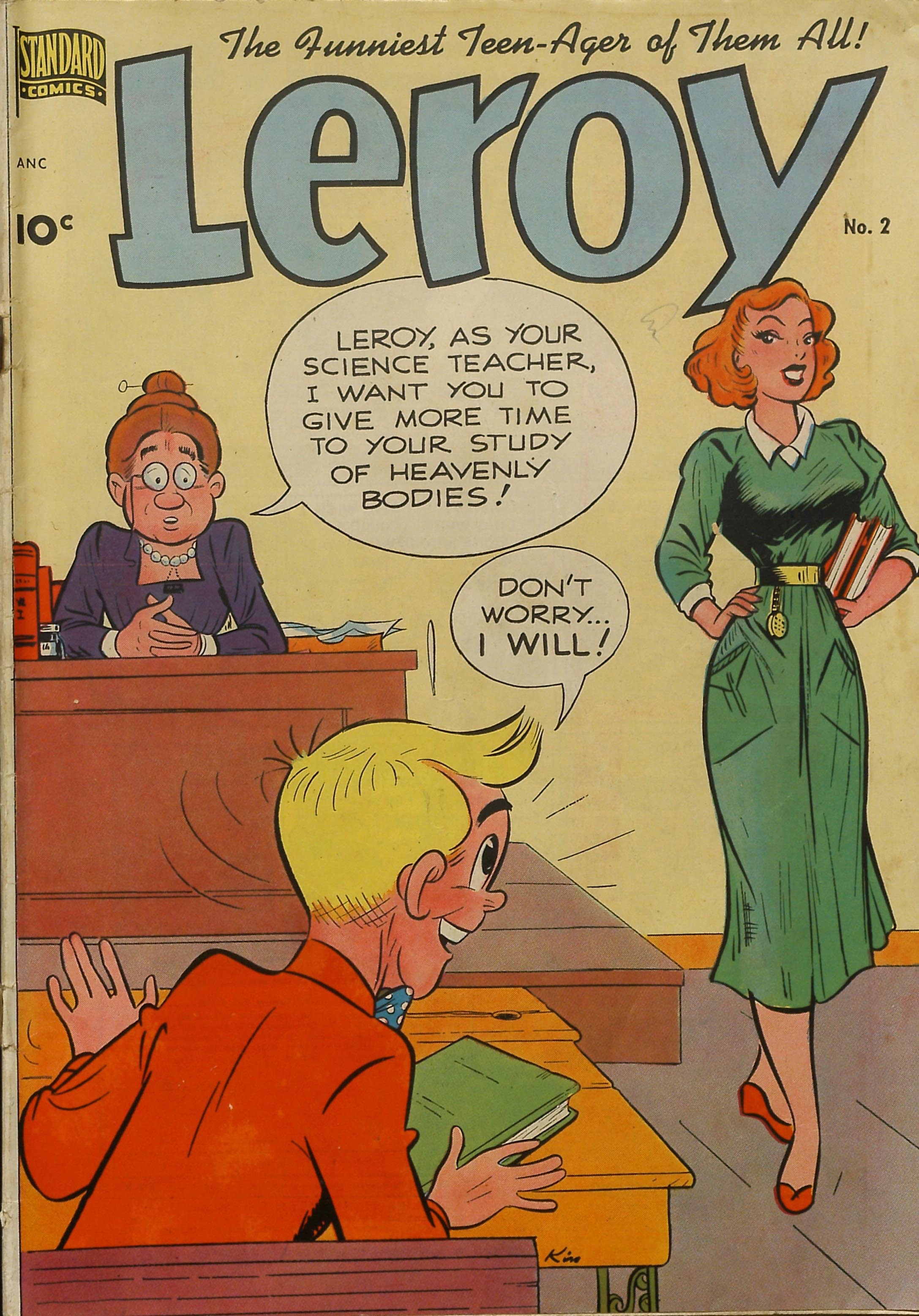 Read online Leroy comic -  Issue #2 - 1