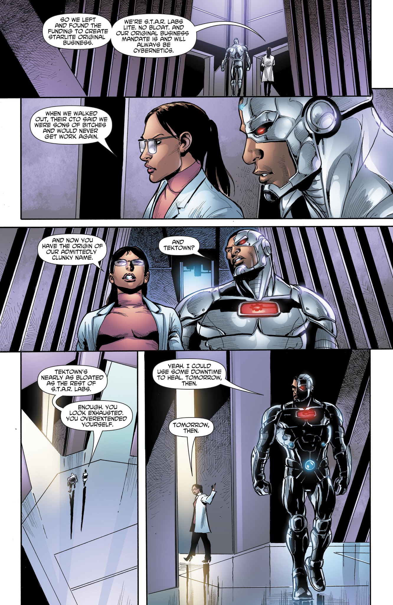 Read online Cyborg (2016) comic -  Issue #22 - 20