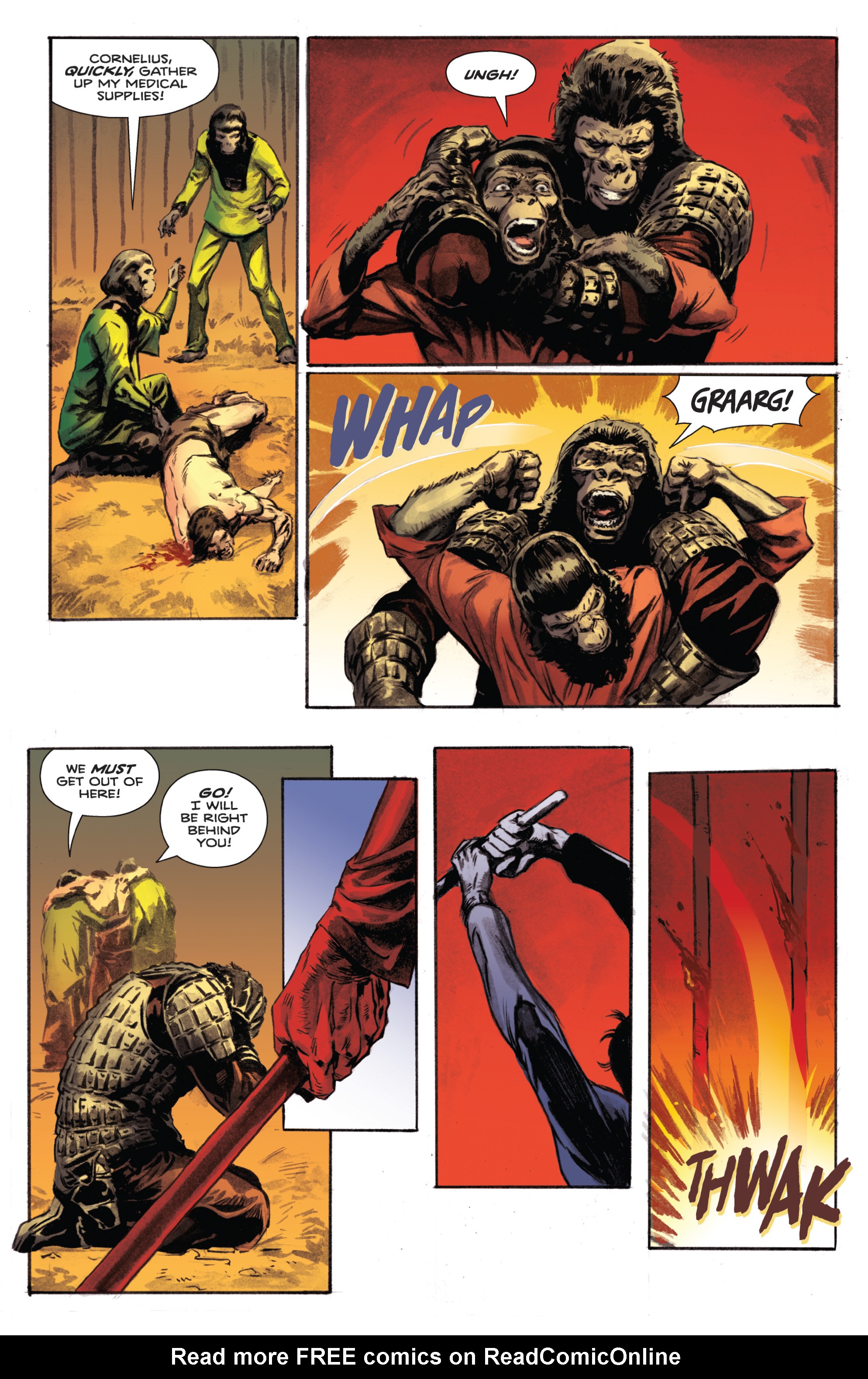 Read online Tarzan On the Planet of the Apes comic -  Issue #5 - 9
