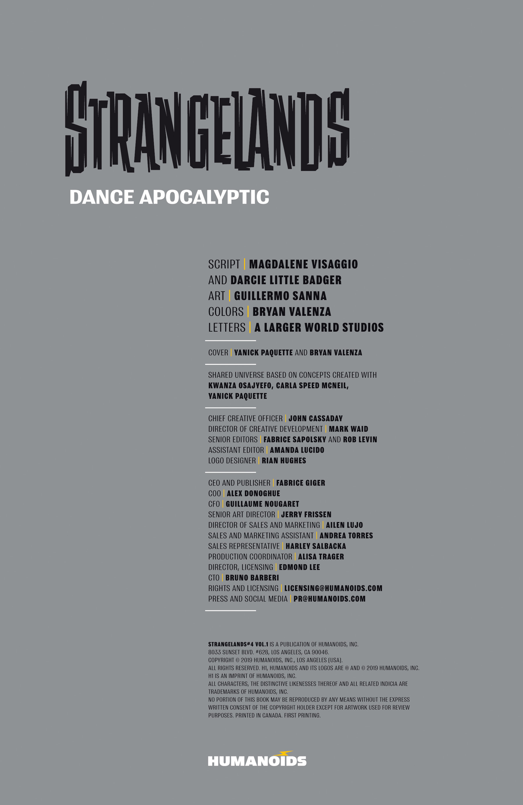 Read online Strangelands comic -  Issue #4 - 2