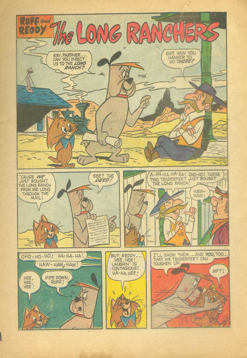 Read online Ruff and Reddy comic -  Issue #7 - 11