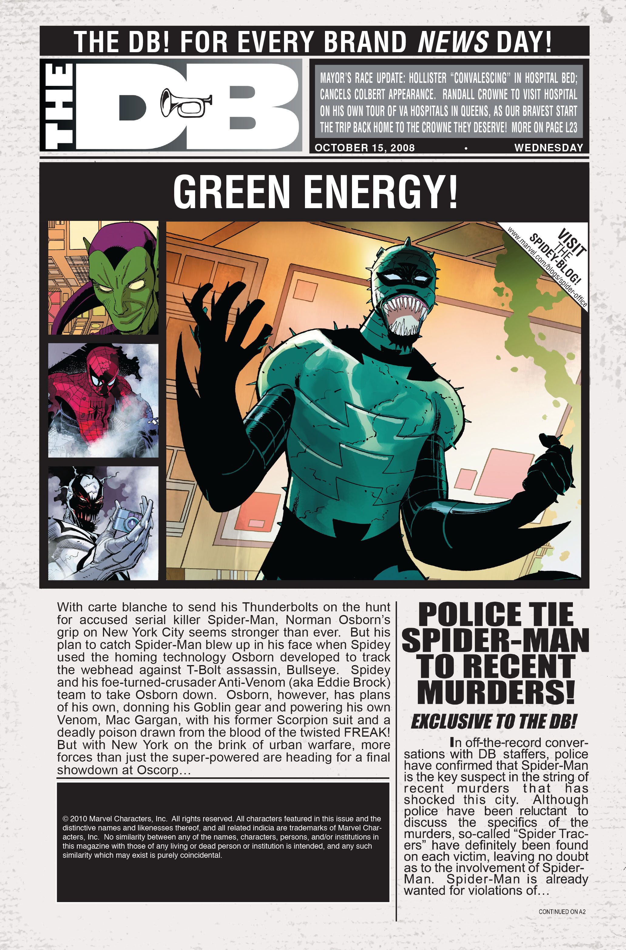 Read online The Amazing Spider-Man (1963) comic -  Issue #573 - 2