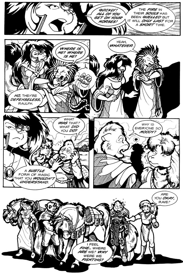 Read online Tall Tails: Thieves' Quest comic -  Issue #5 - 11