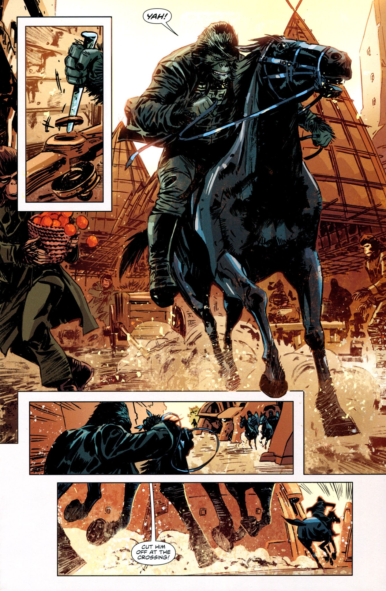 Read online Betrayal of the Planet of the Apes comic -  Issue #2 - 7